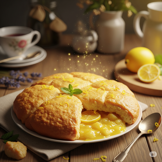 Bring the Sunshine Indoors with Our Magic Lemon Cobbler! 🍋🍰✨