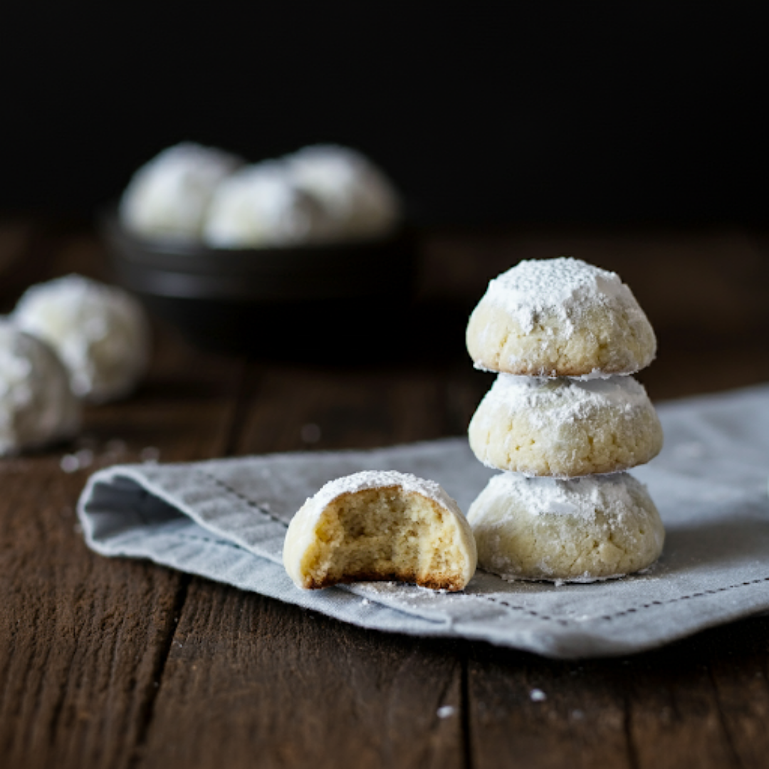 Sweetened Condensed Milk Snowball Cookies