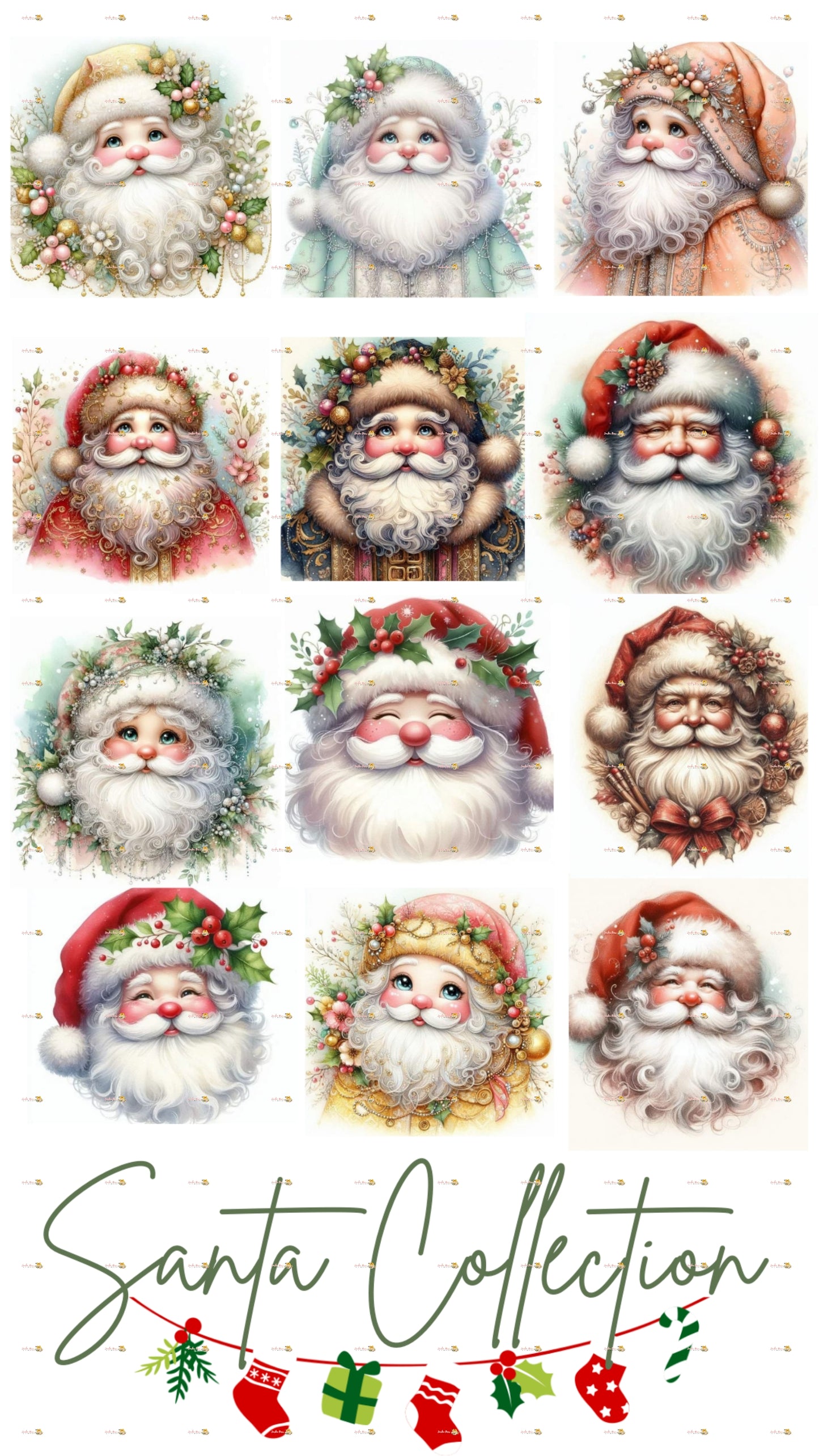 Santa Face Collection
