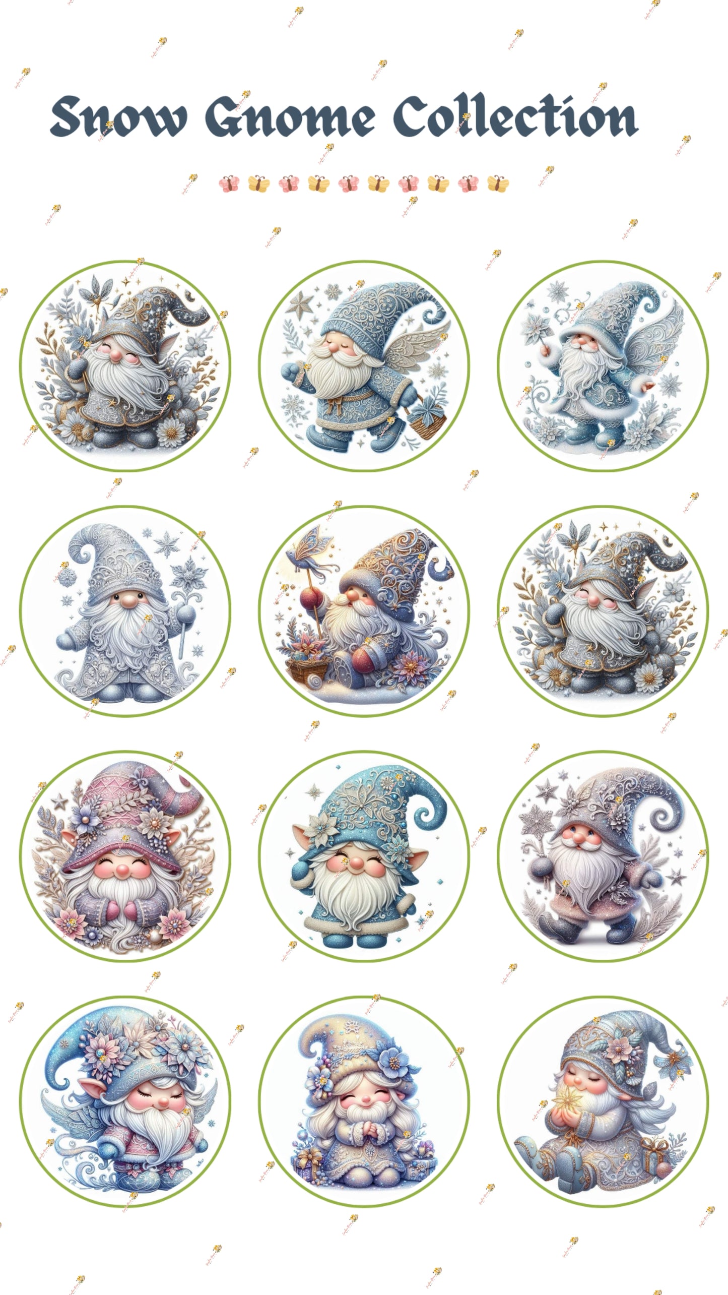 Snow Gnome Collection
