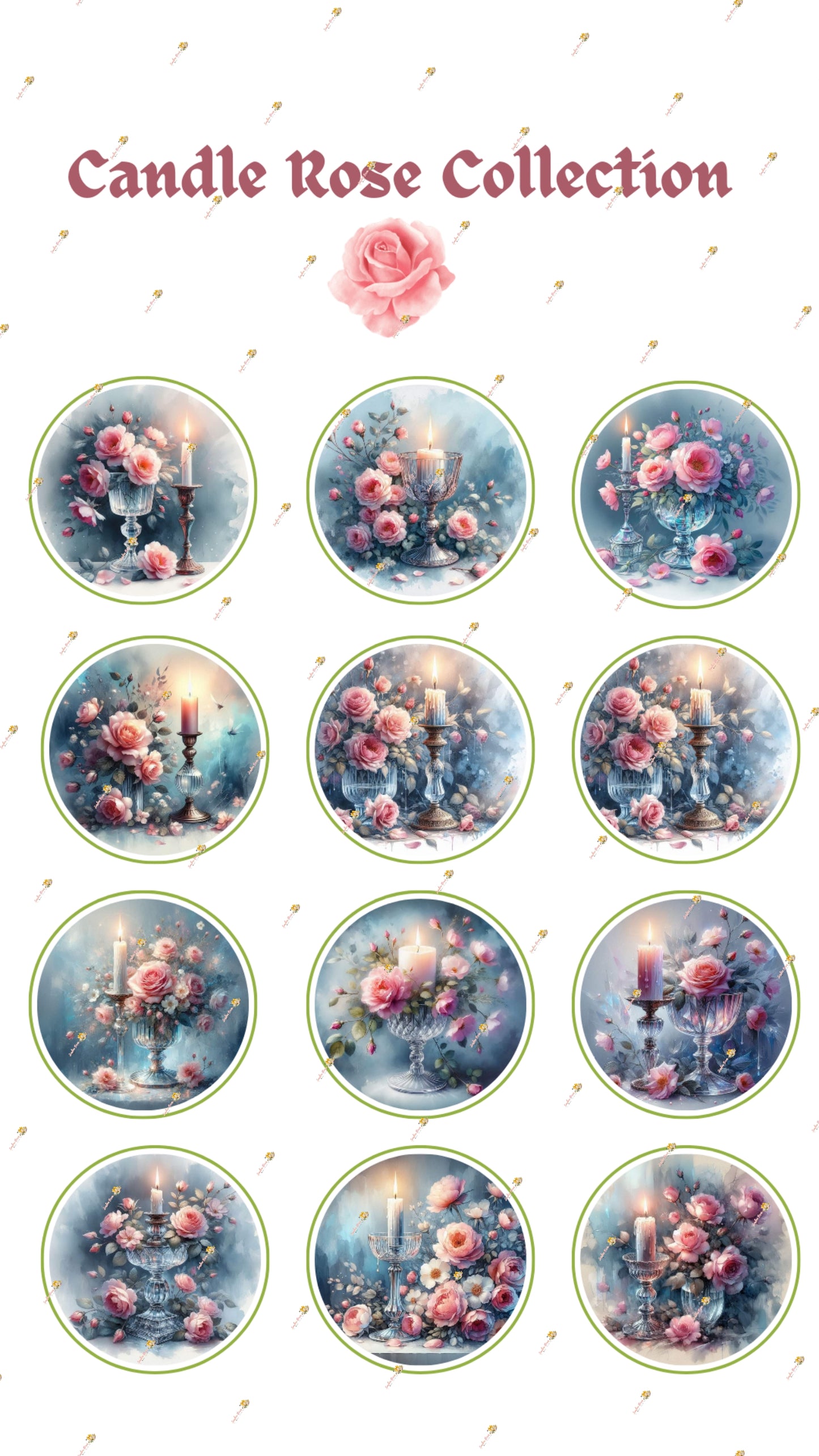 Candle Rose Collection