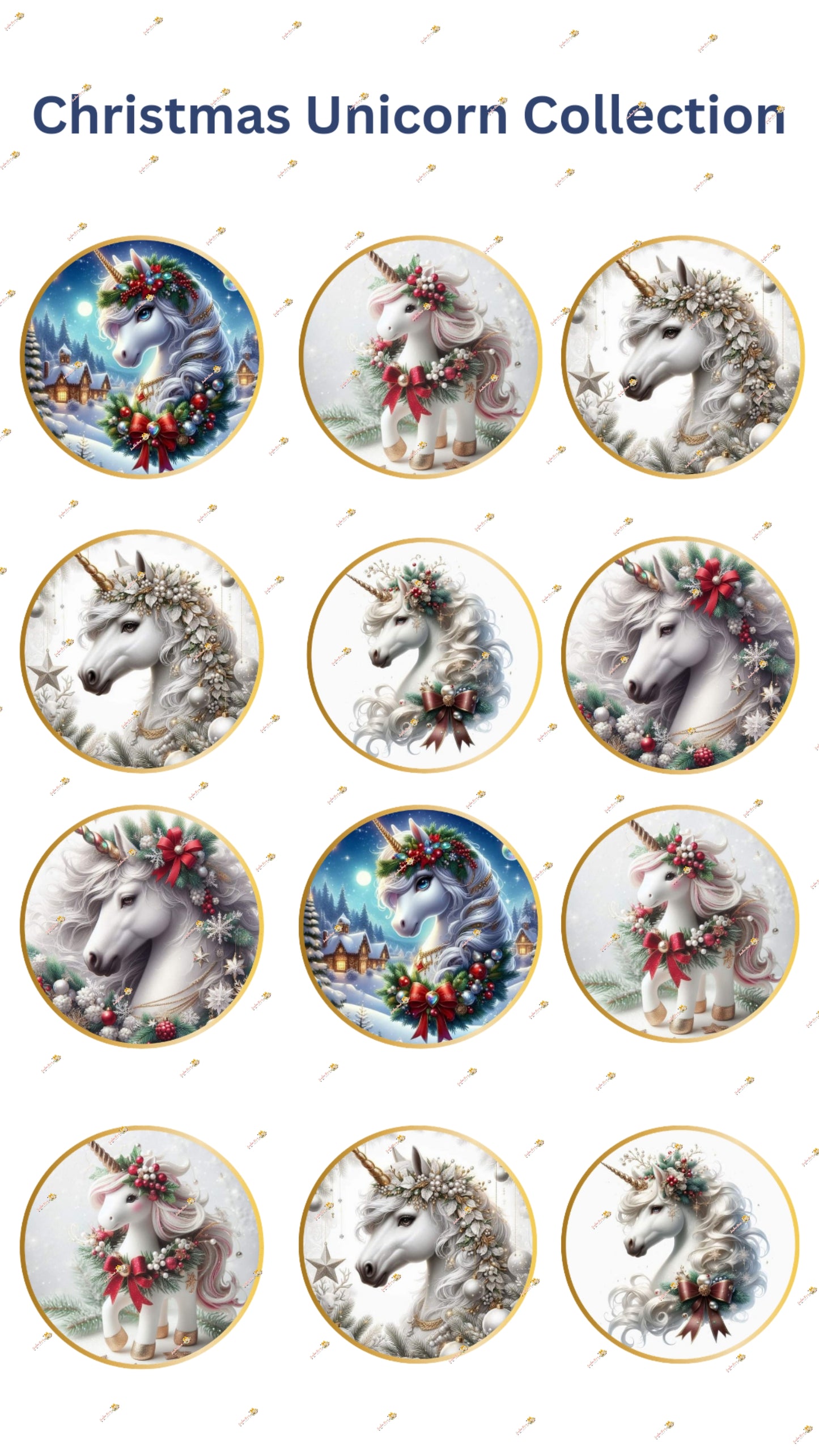 Christmas Unicorn Collection