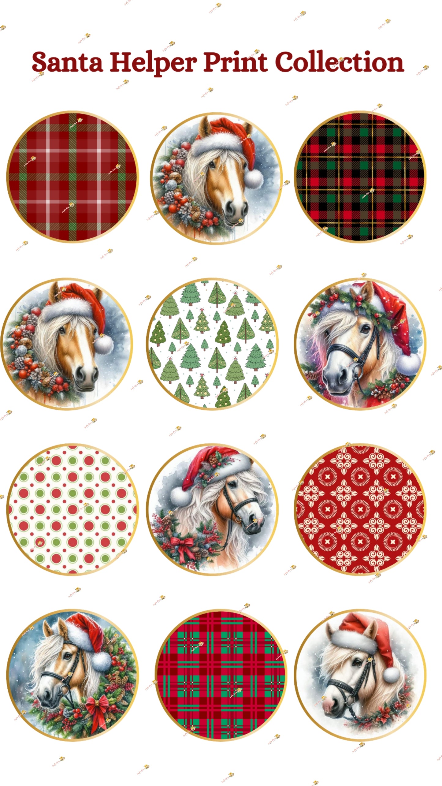 Santa Helper Print Collection