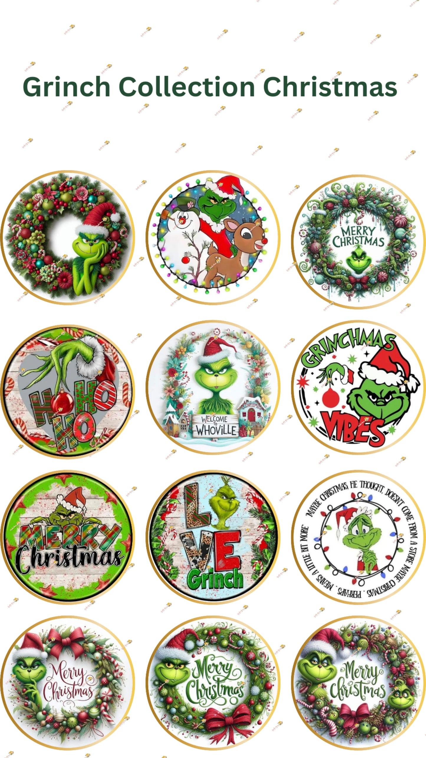 Grinch Collection Christmas