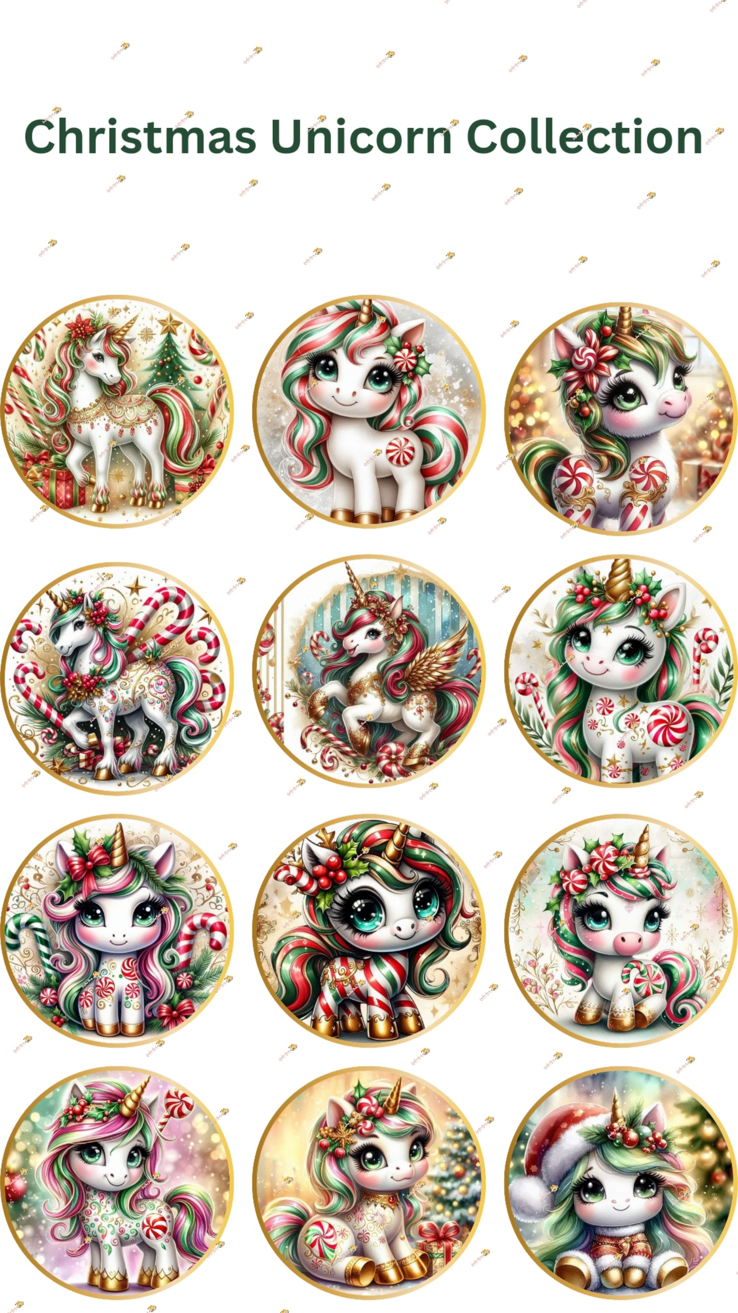 Christmas Unicorn Collection