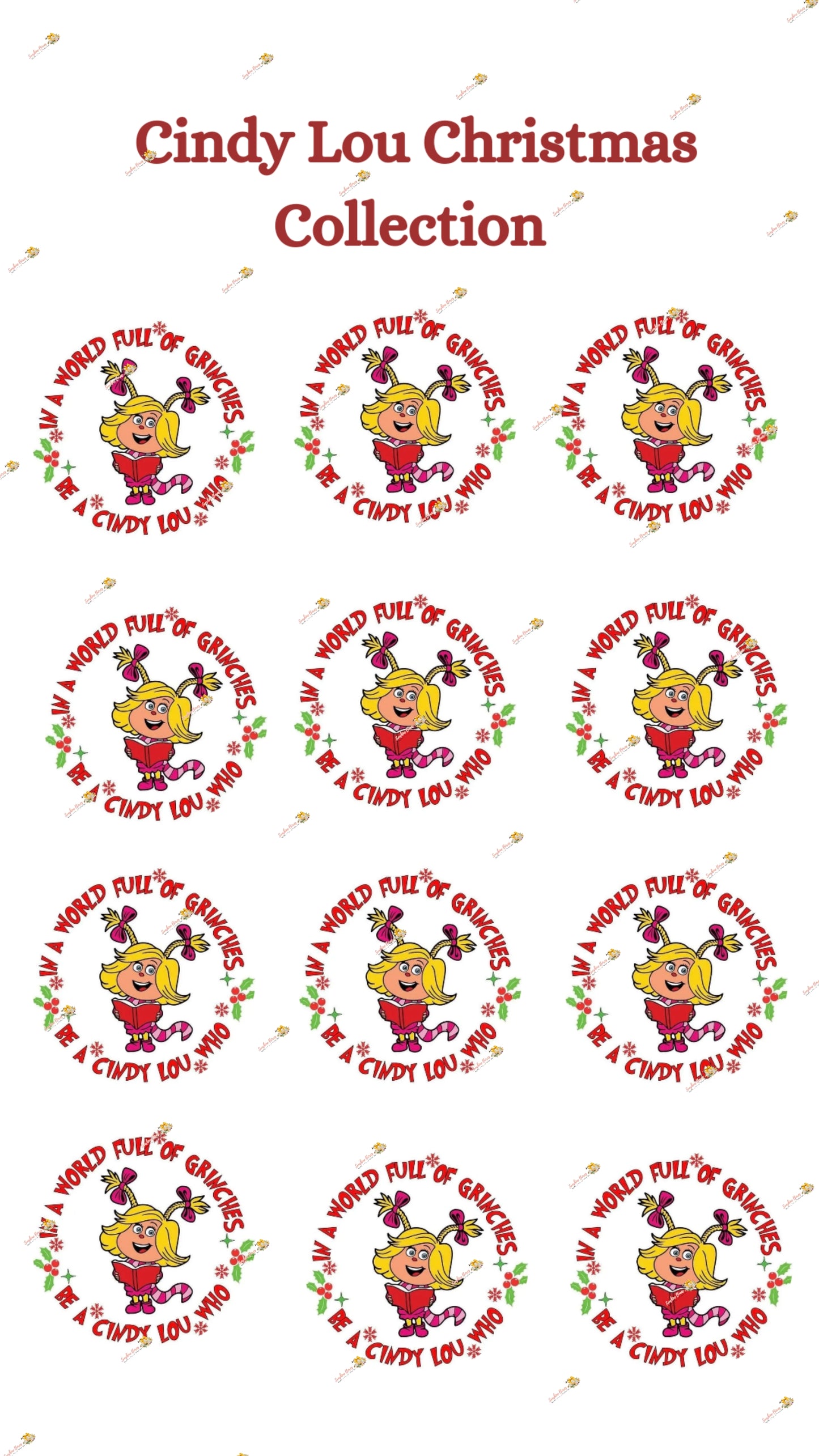 Cindy Lou Christmas Collection