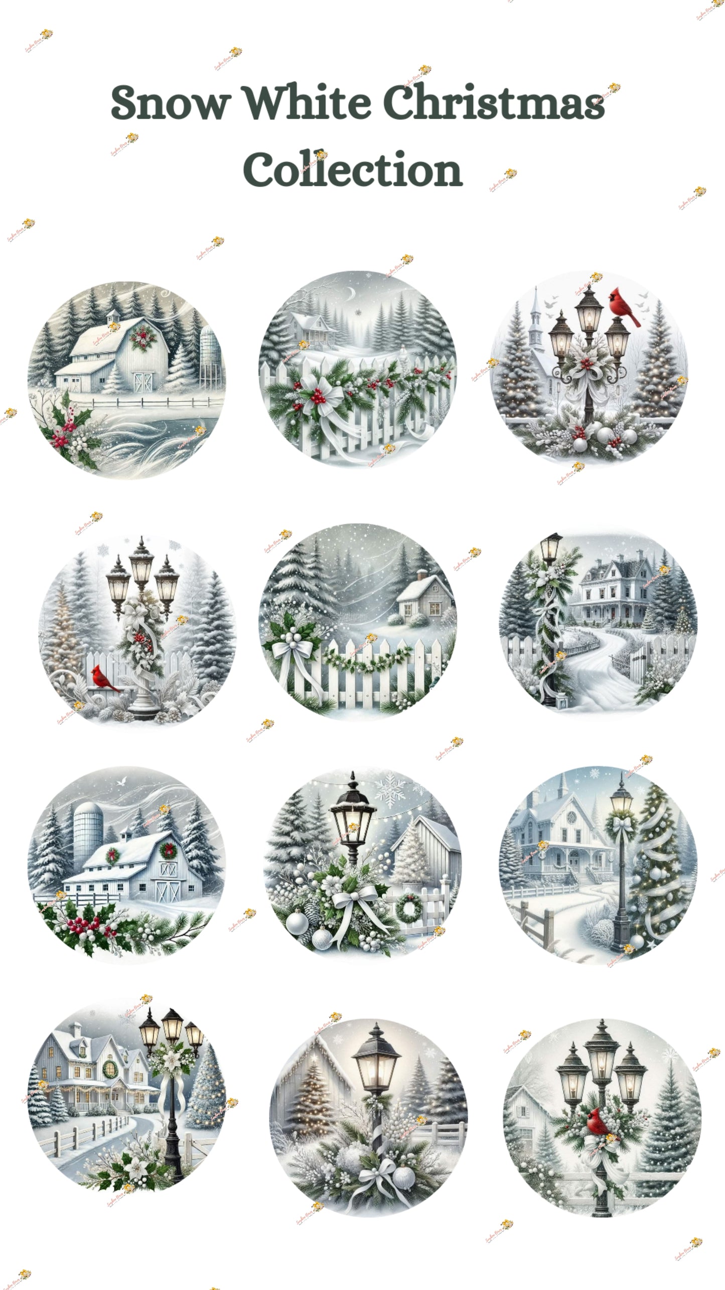 Snow White Christmas Collection