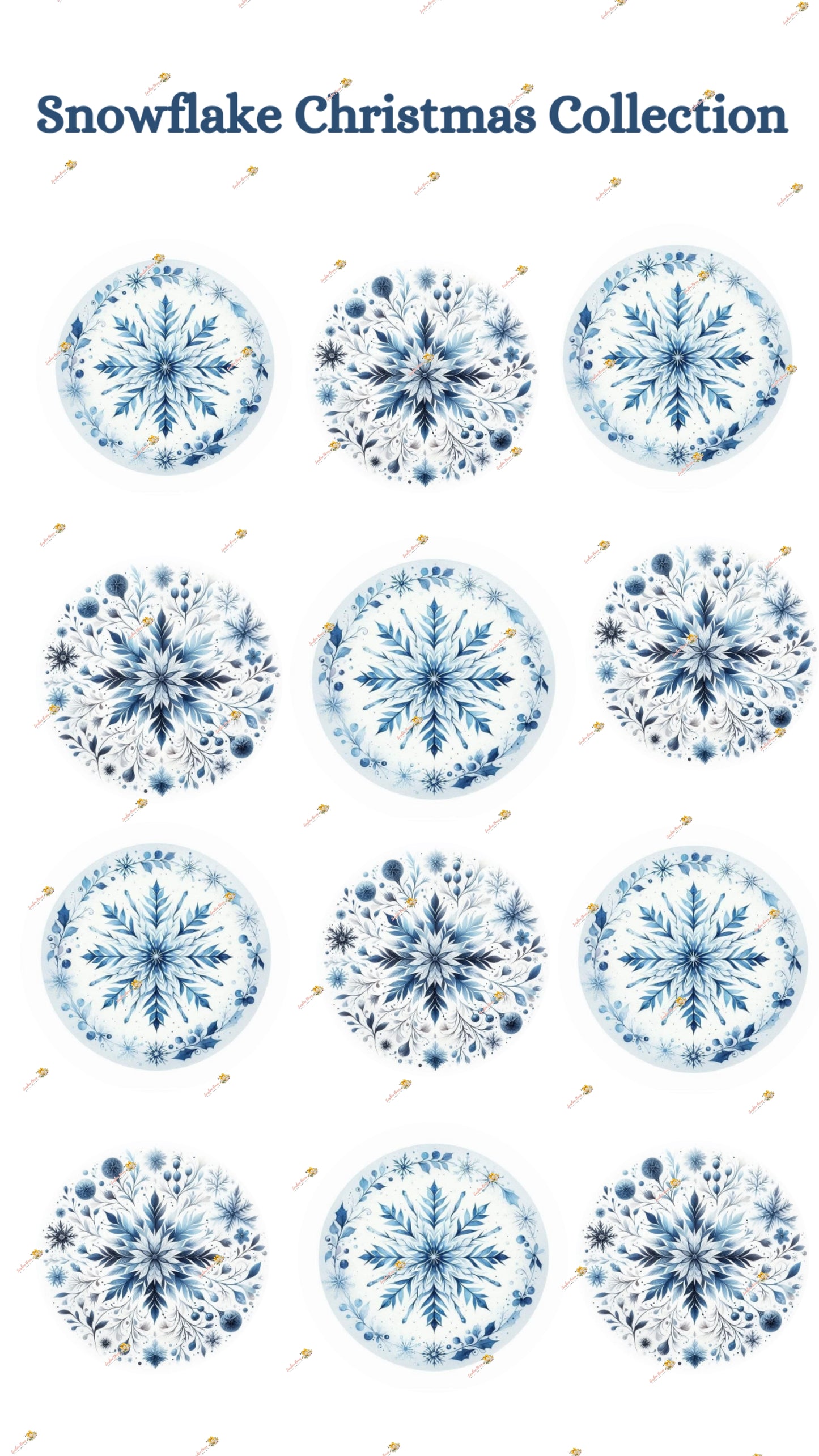 Snowflake Christmas Collection