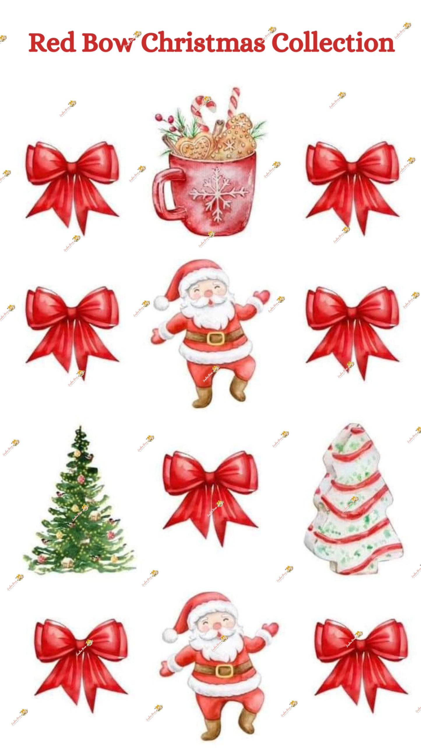 Red Bow Christmas Collection