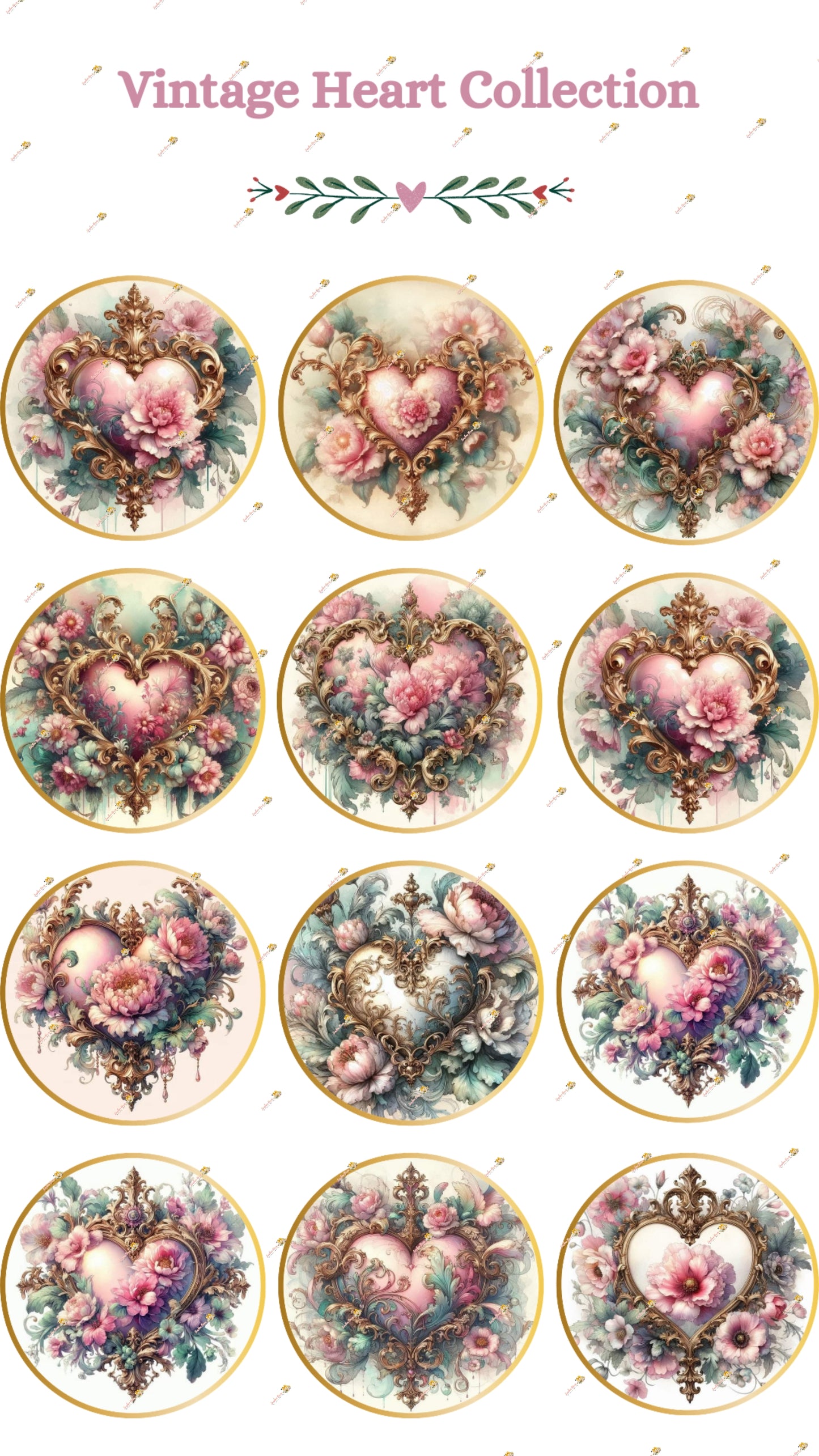 Vintage Heart Collection