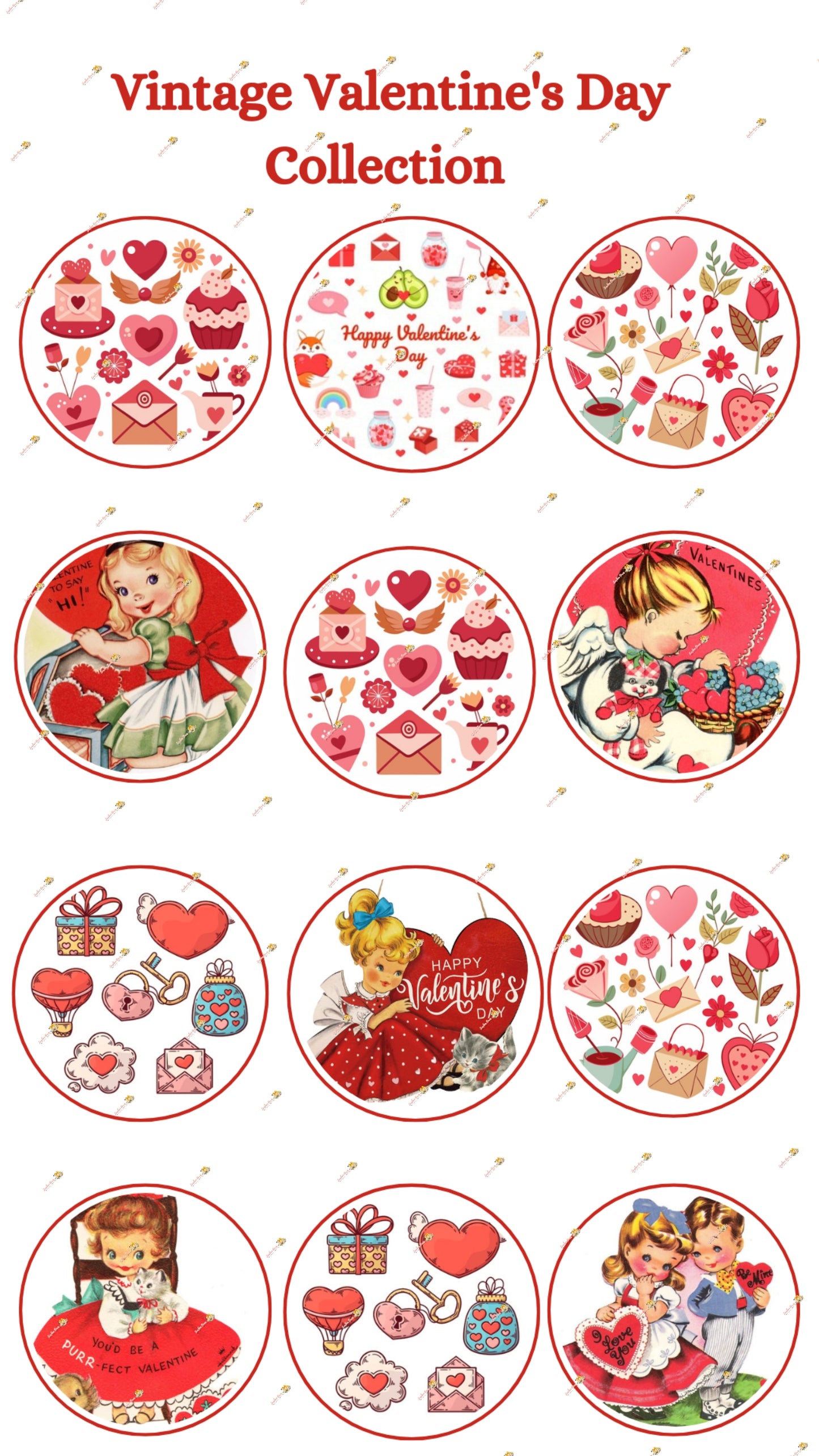 Vintage Valentine's Day Collection
