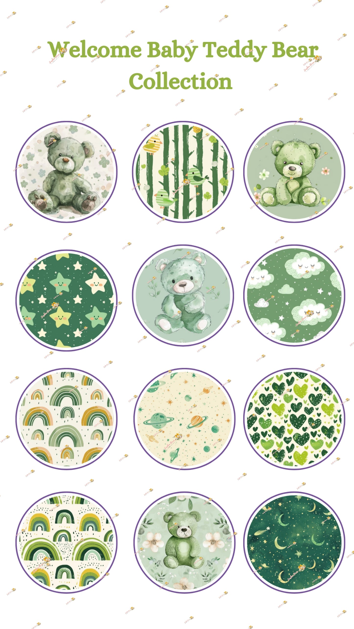 Welcome Baby Teddy Bear Collection