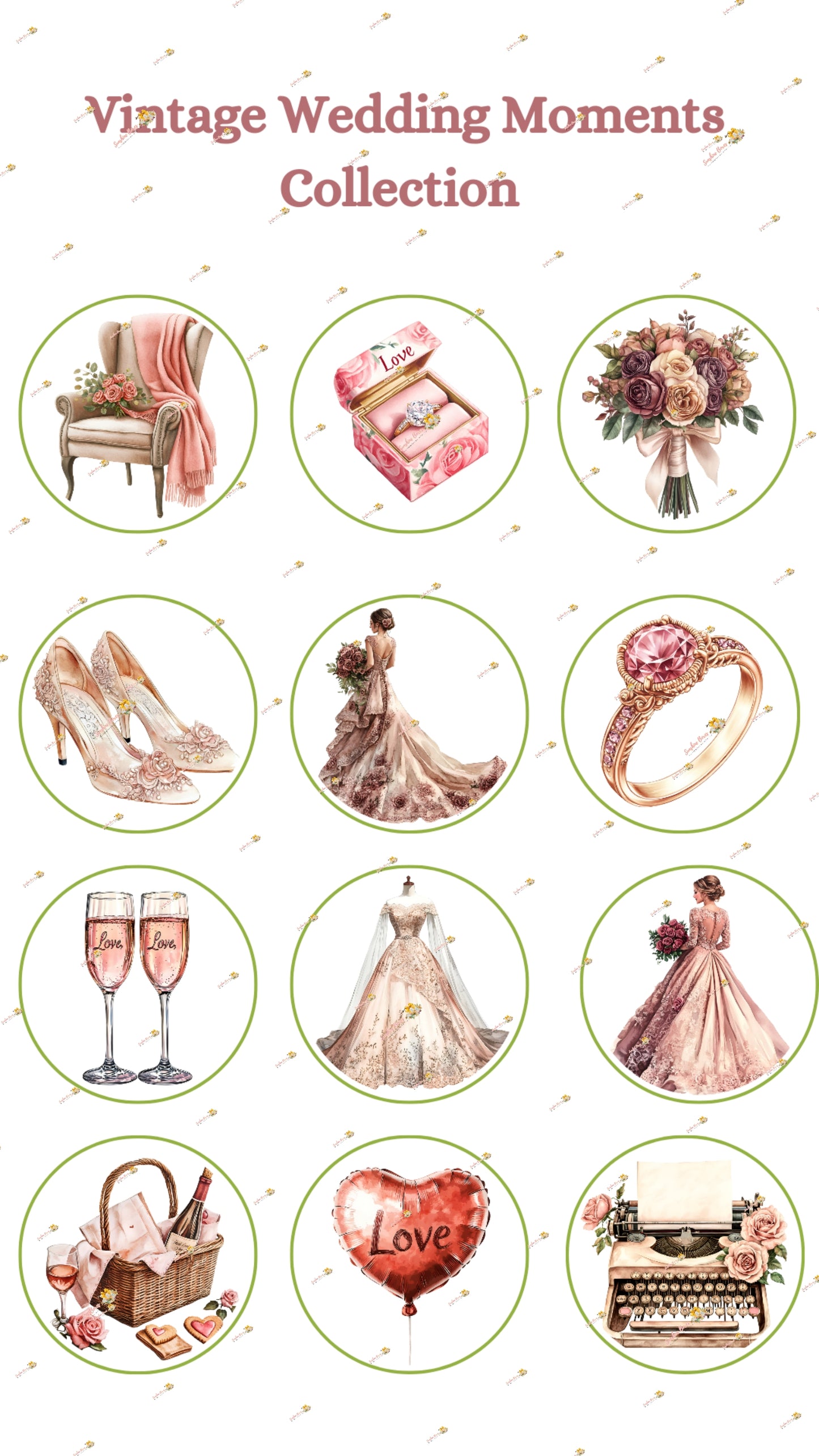 Vintage Wedding Moments Collection 2