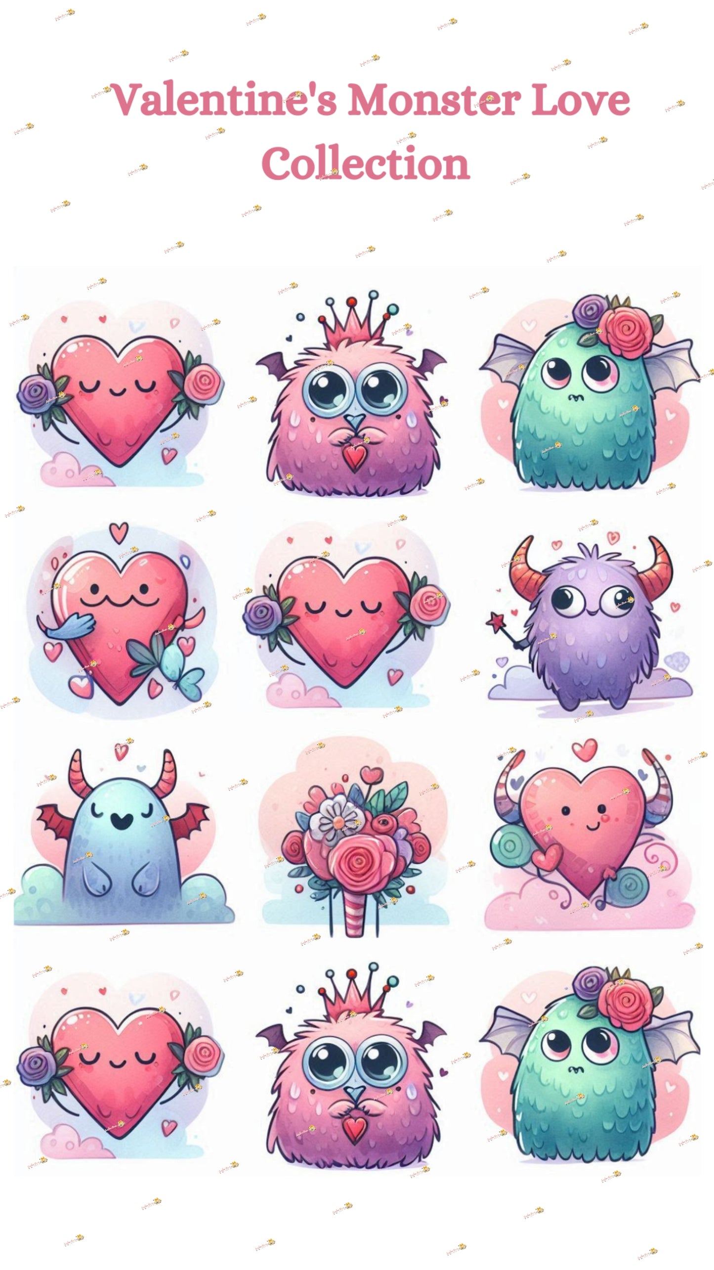 Valentine's Monster Love Collection