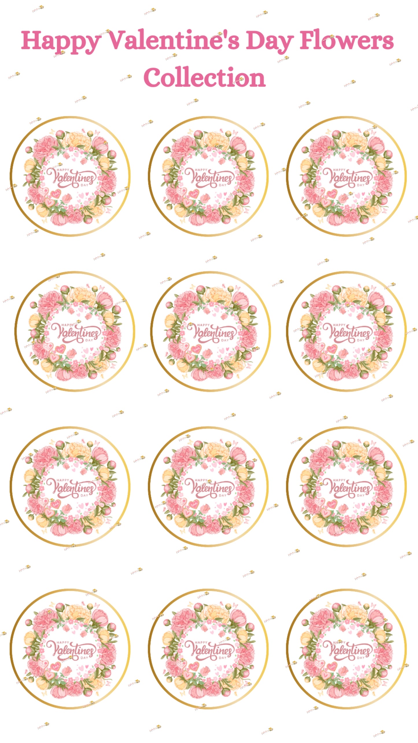 Happy Valentine's Day Flower Collection