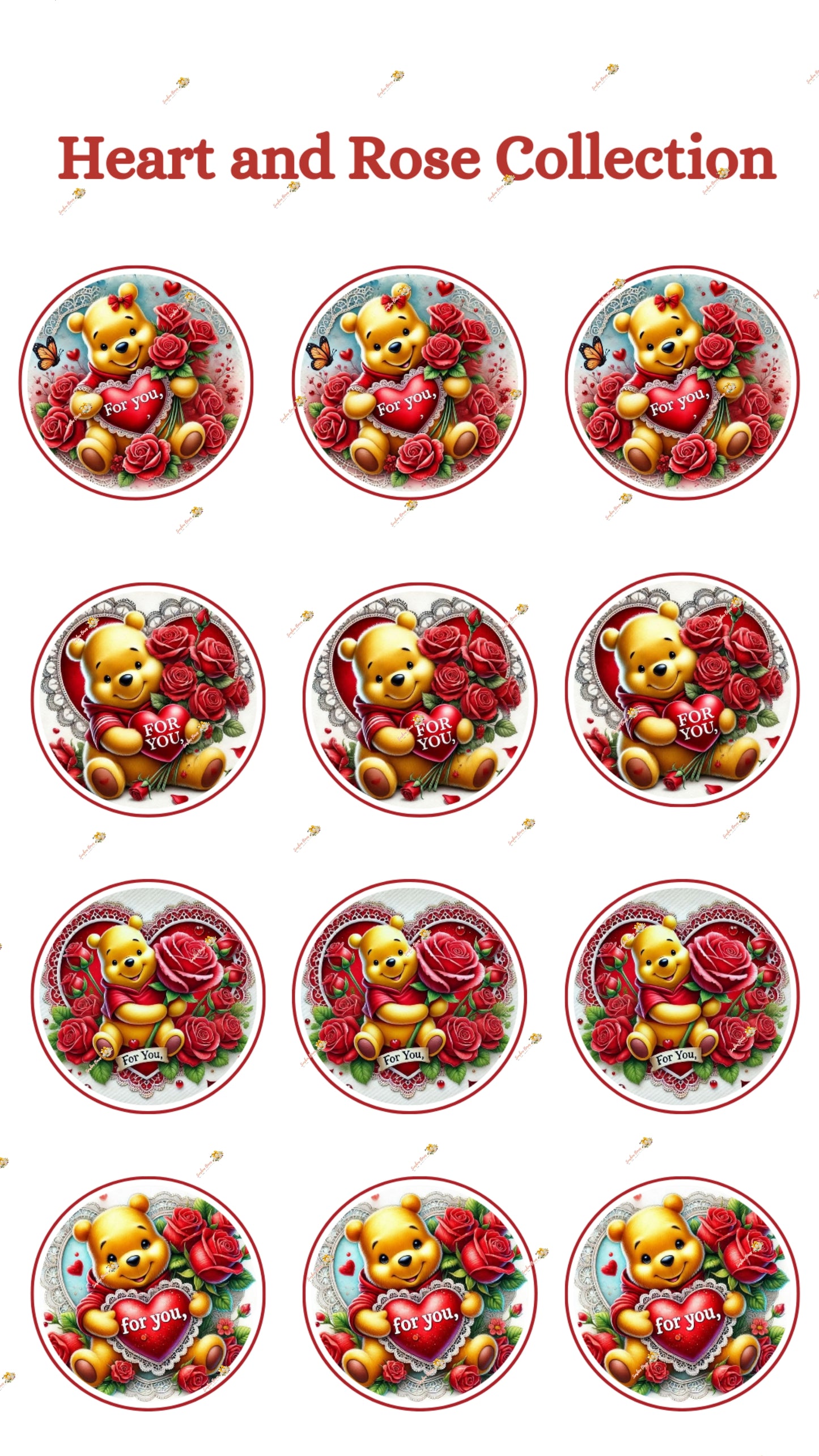 Heart and Rose Collection