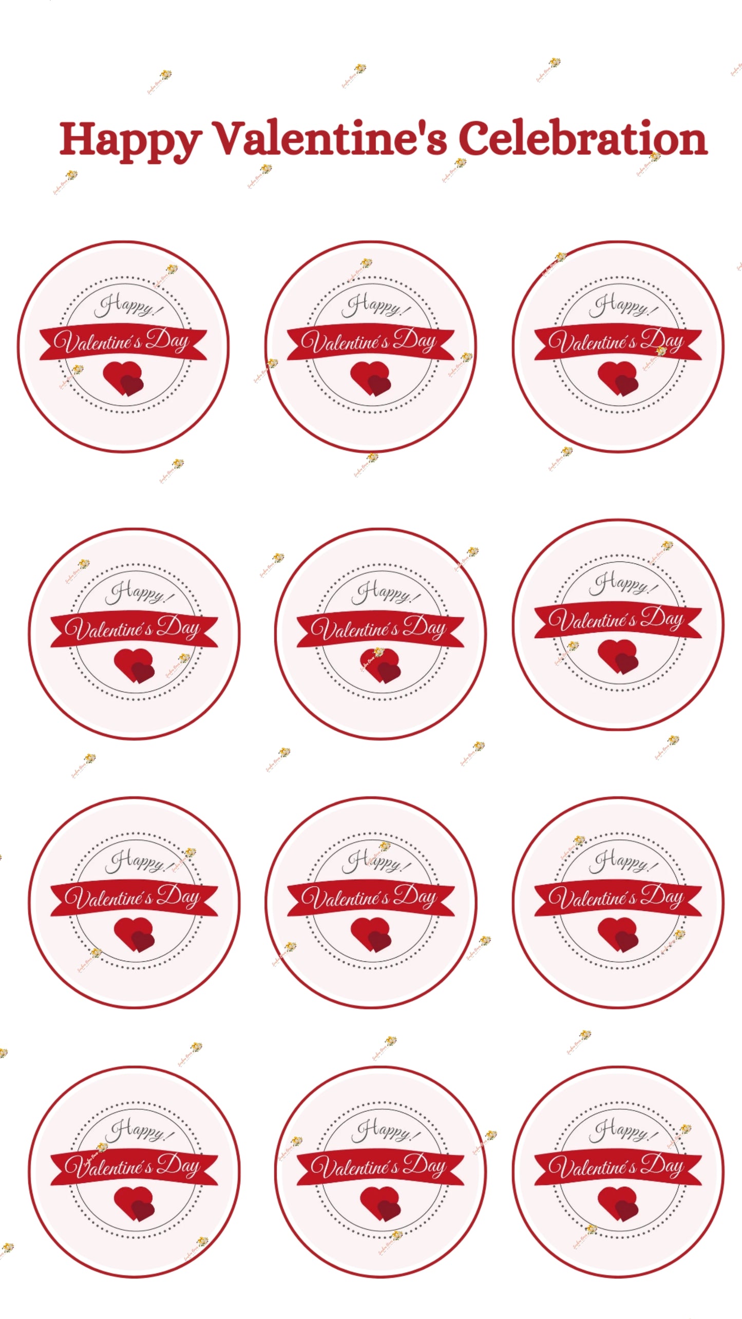 Happy Valentine's Celebration