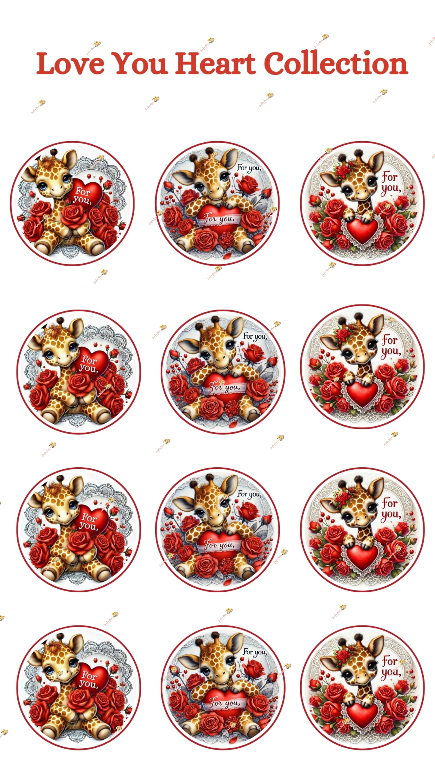Love You Heart Collection