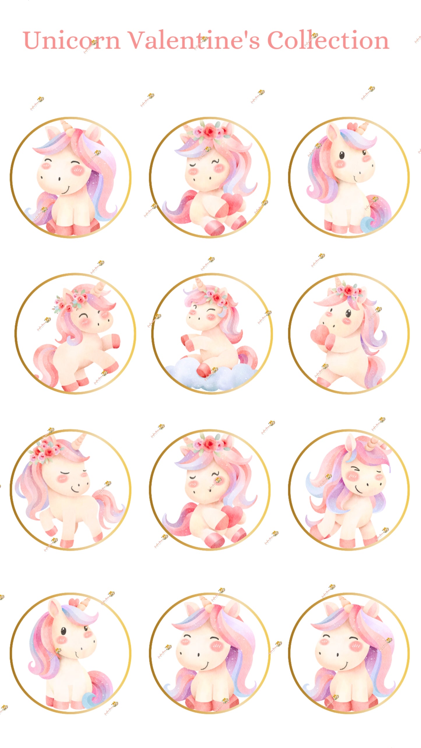 Unicorn Valentine's Collection