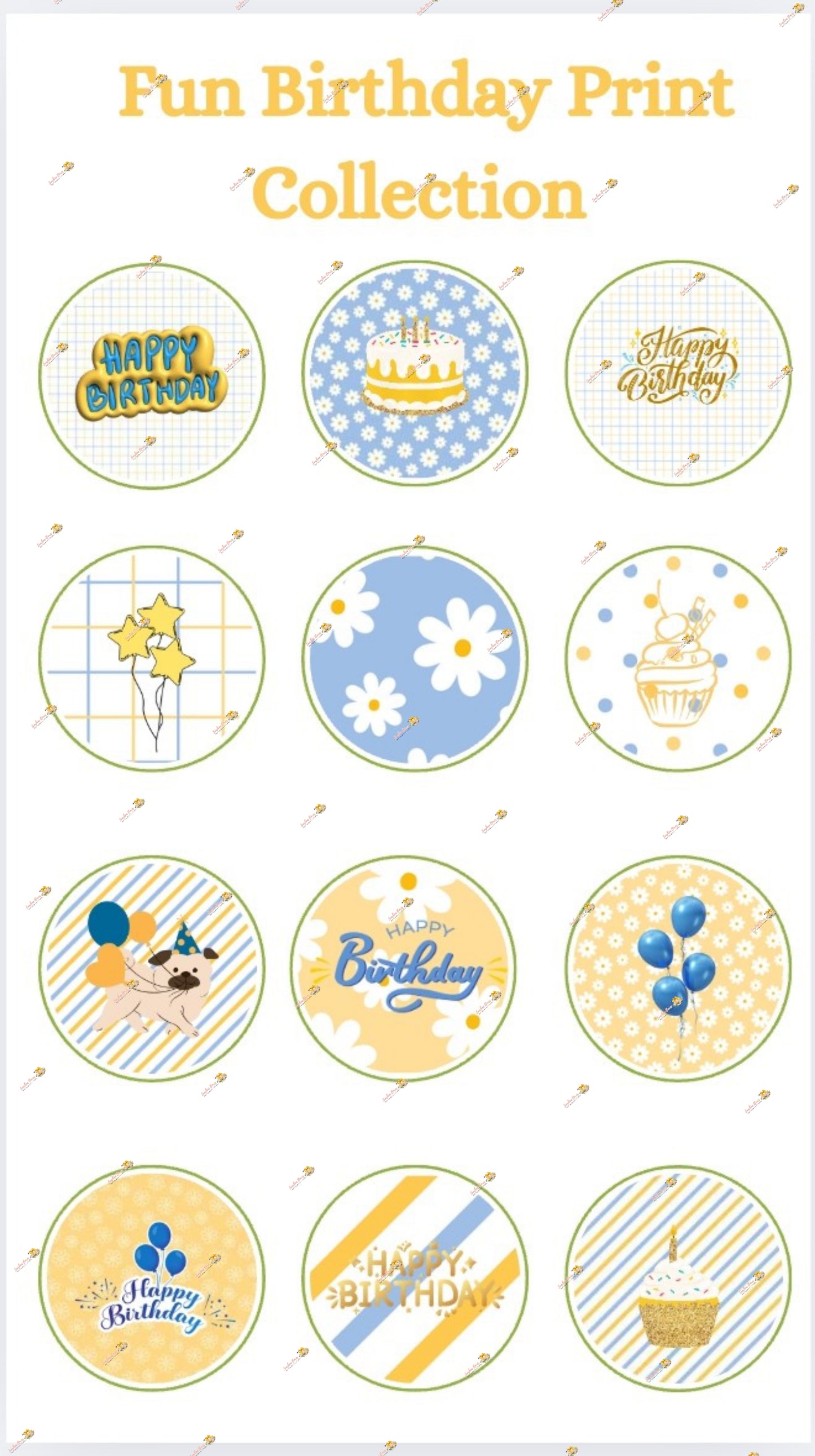 Fun Birthday Print Collection