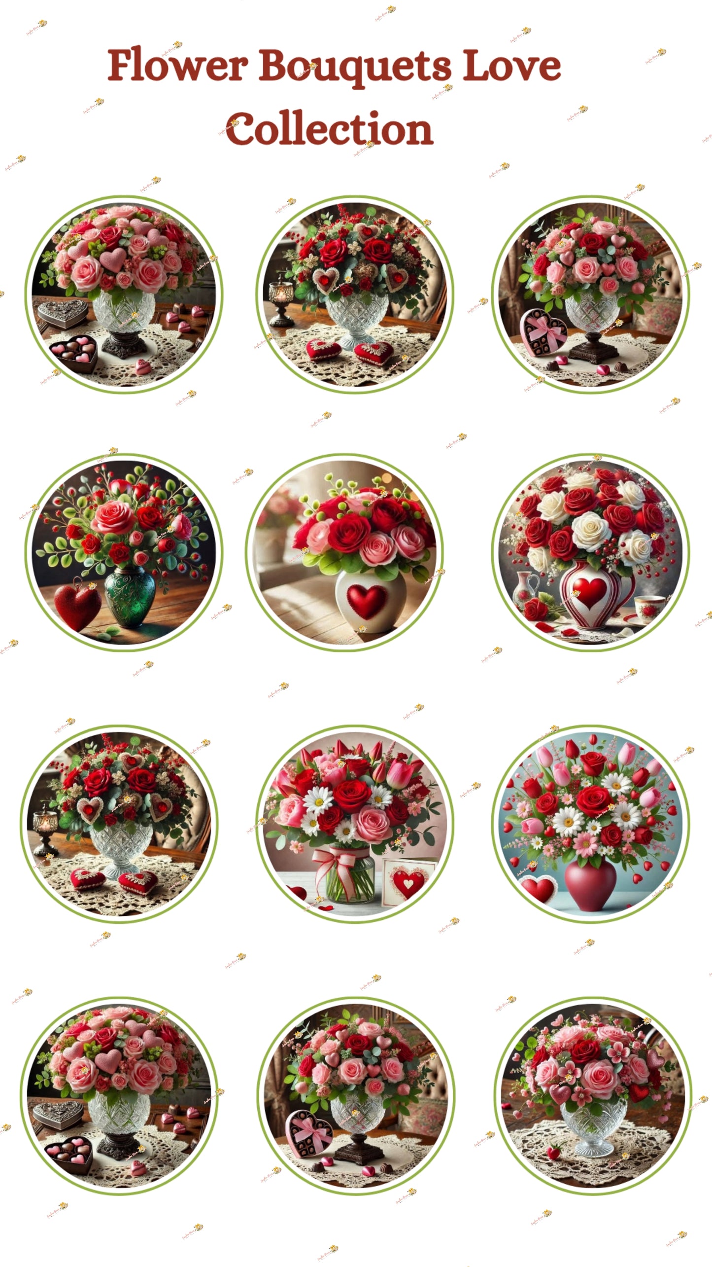 Flower Love Bouquets Collection