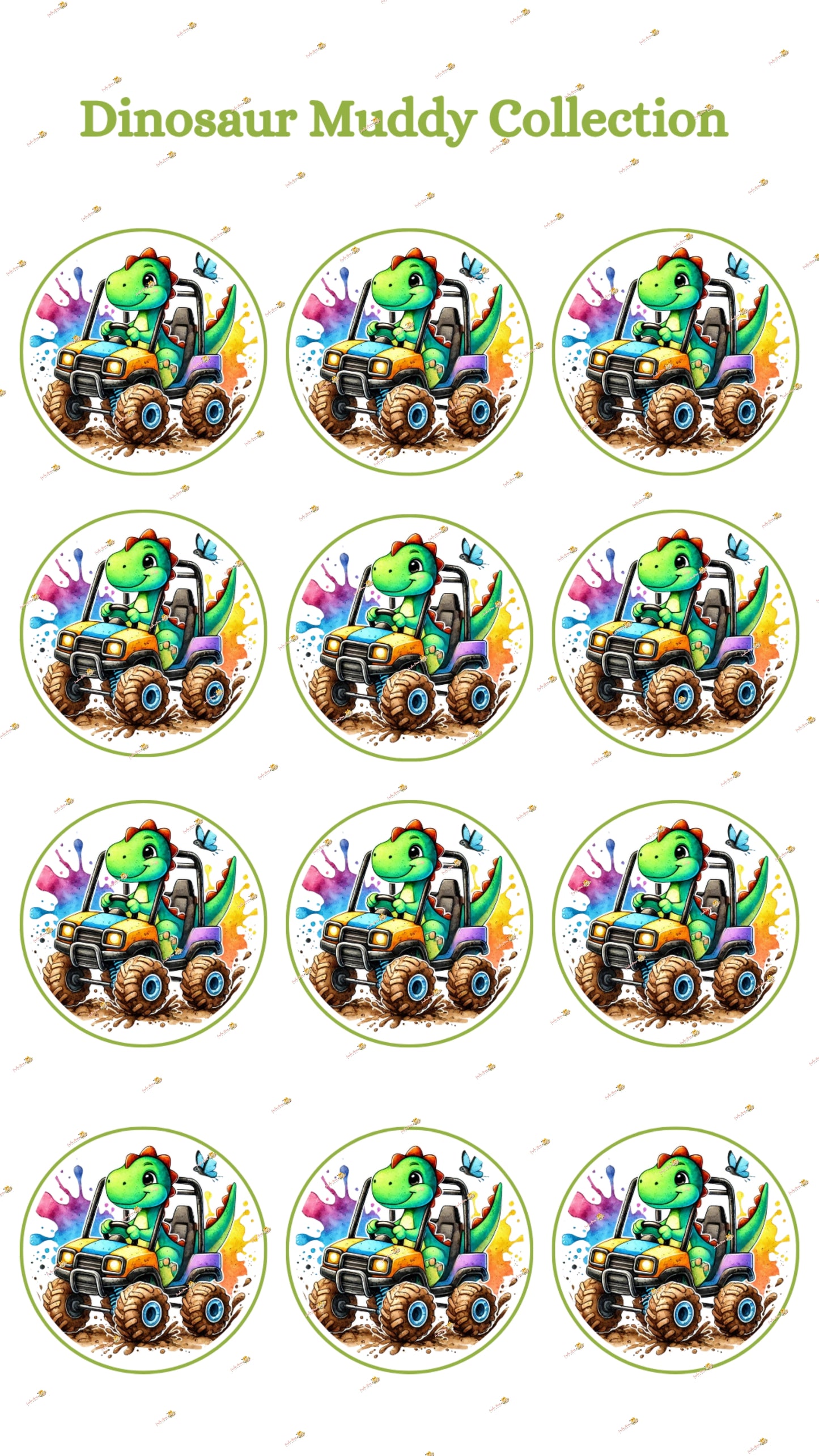 Dinosaur Muddy Collection