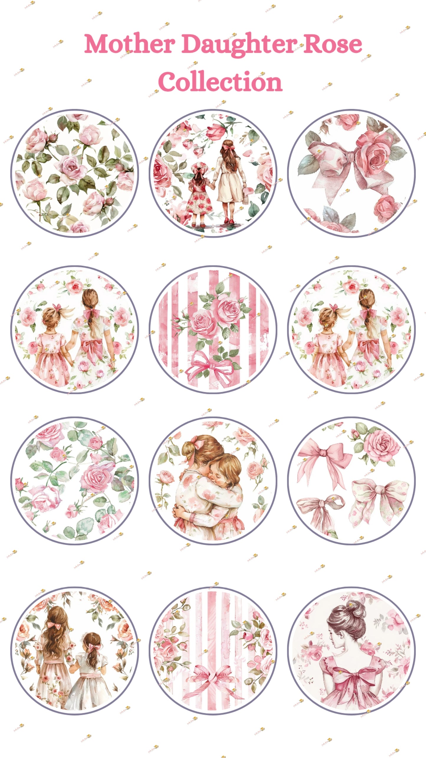 Mother Daughter Rose Collection