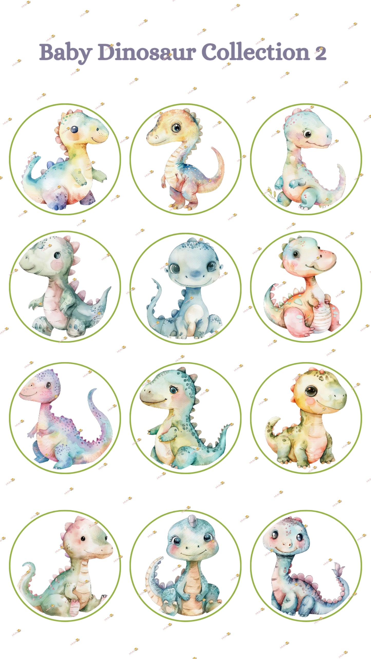 Baby Dinosaur Collection 2