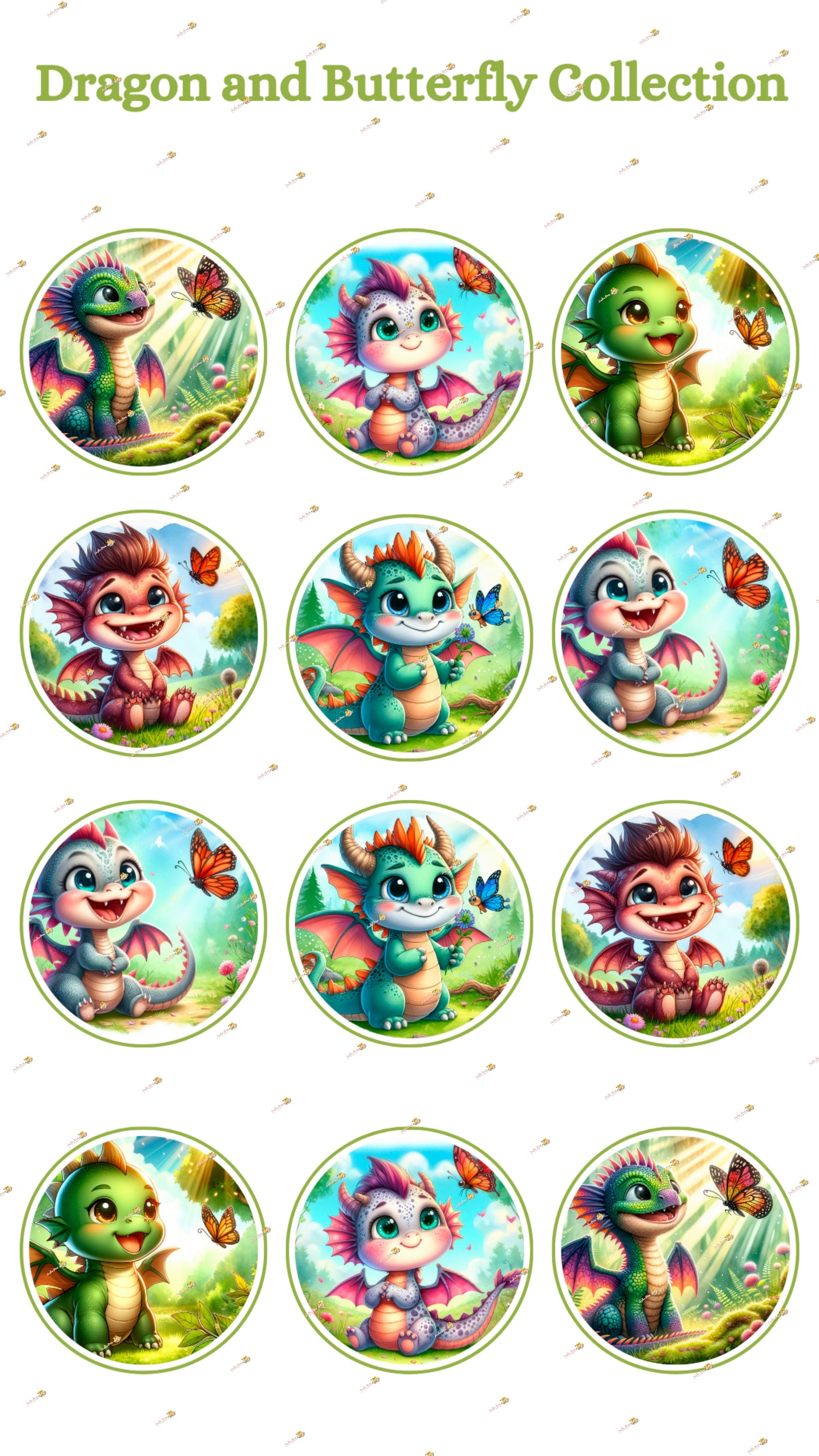 Dragon and Butterfly Collection