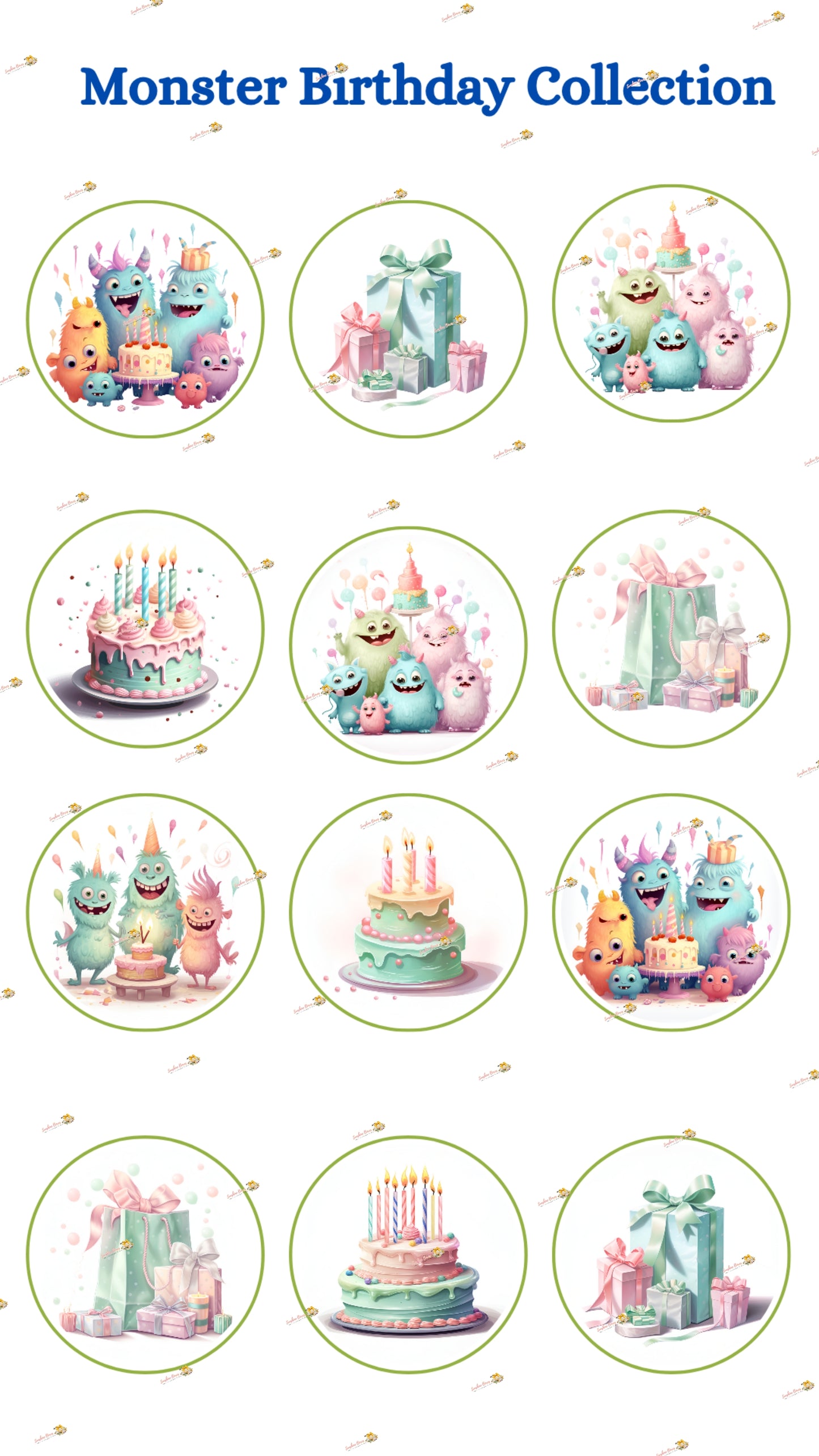 Monster Birthday Collection