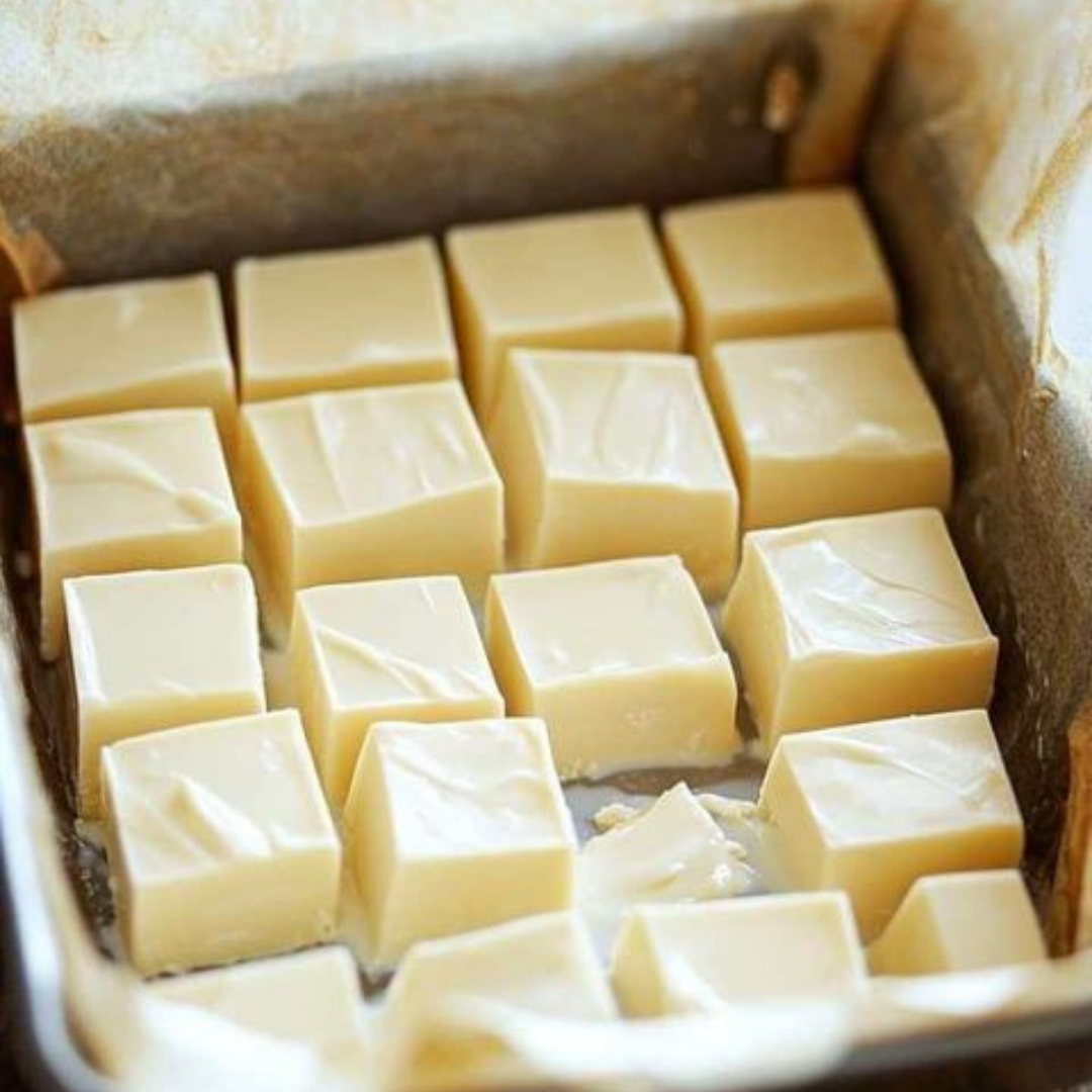 Creamy White Chocolate Fudge