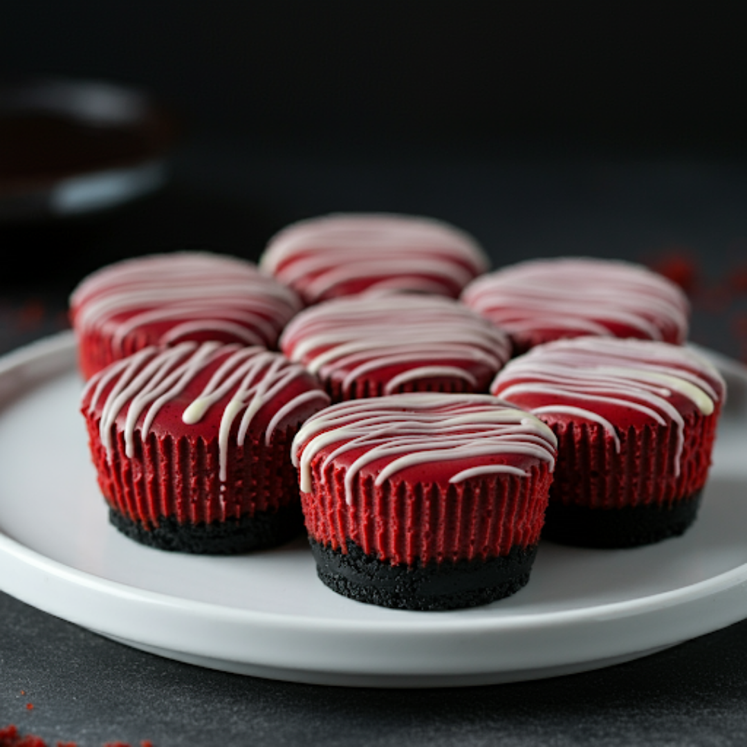 Red Velvet Cheesecake Bites: A Bite-Sized Delight