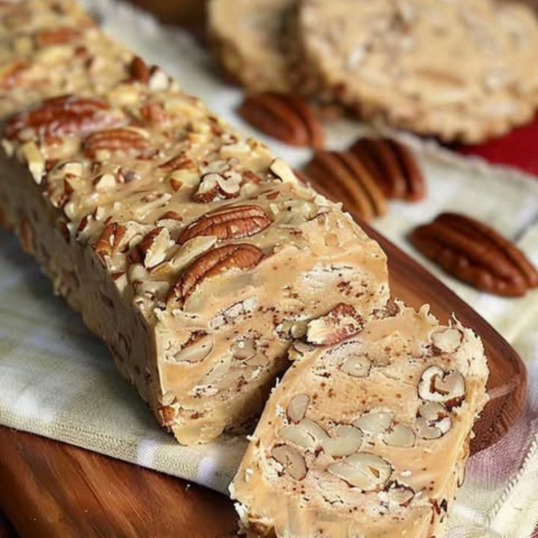 Nana's 3-Ingredient Pecan Log: A Simple Recipe with Classic Charm