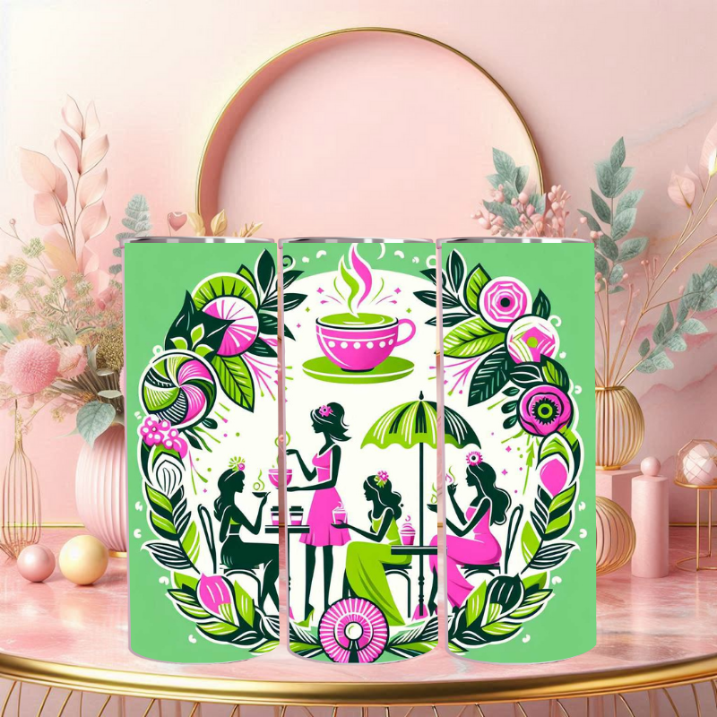 Garden Tea Party Tumbler