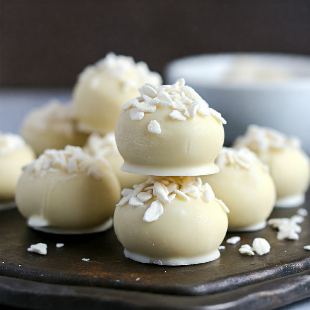 White Wedding Fudge Bites