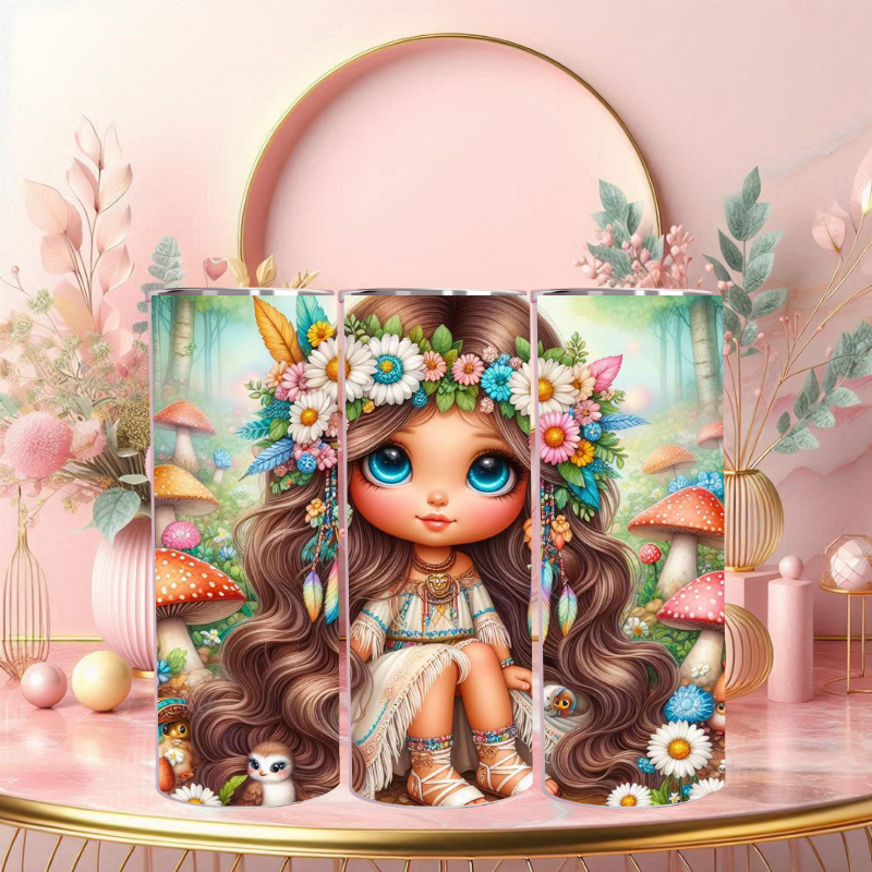 Whimsical Forest Sprite Tumbler