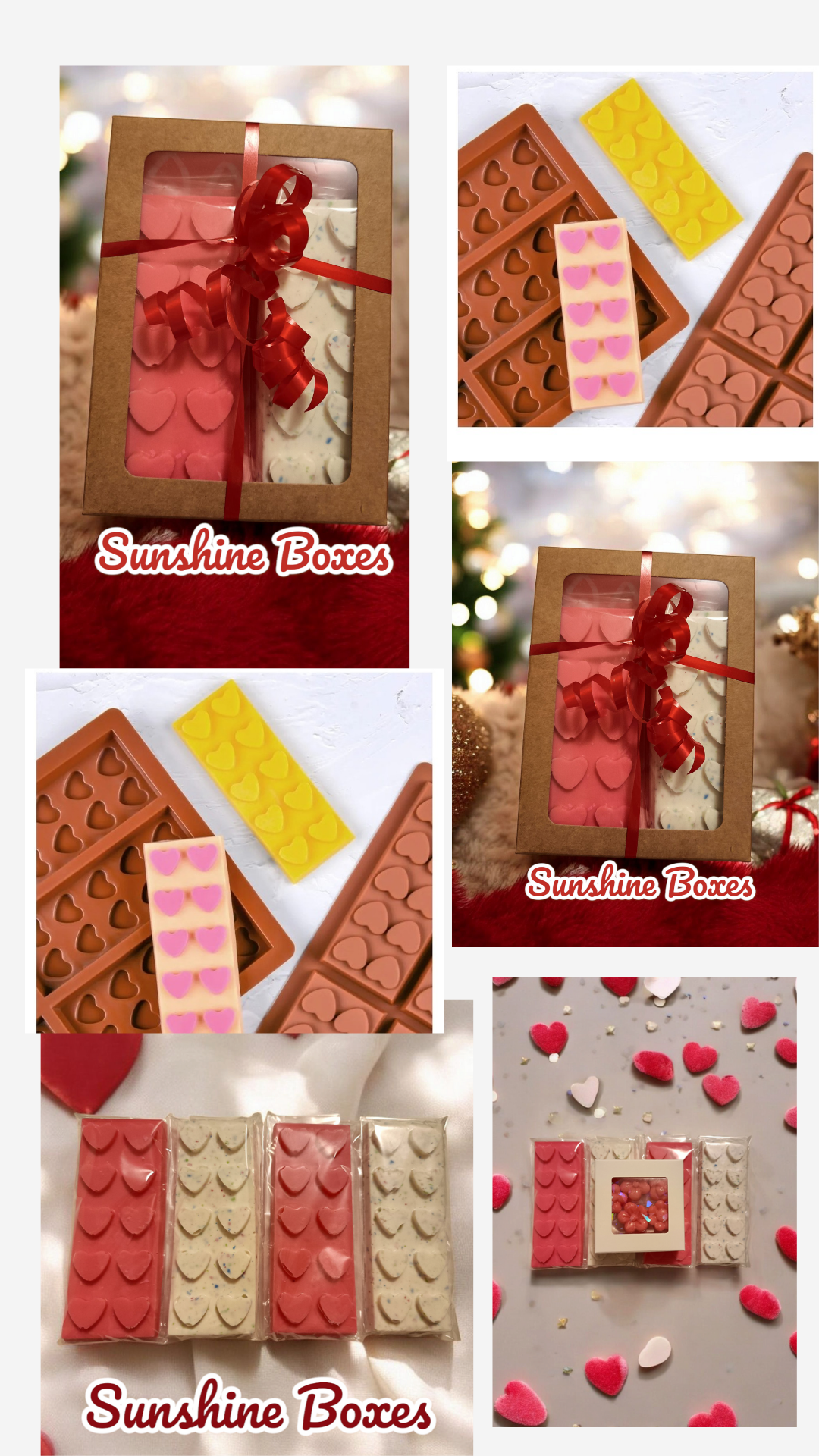 Heart Candy Bar Mold Collection Bundle