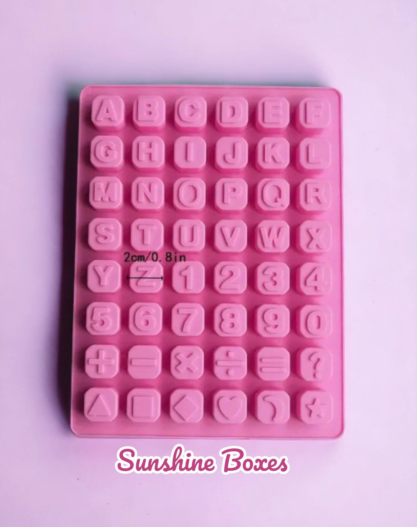 Small Alphabet Mold