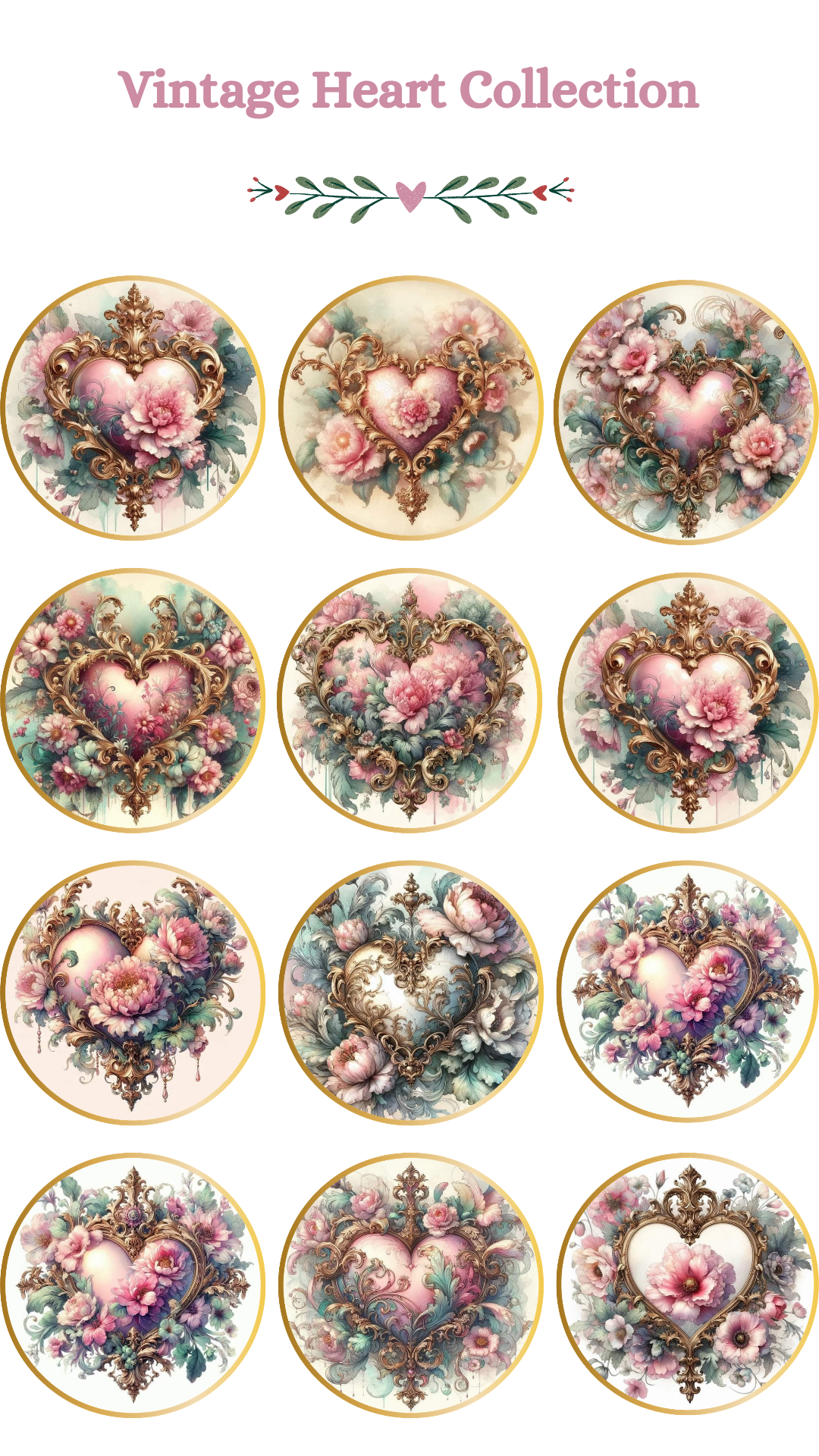 Vintage Heart Collection