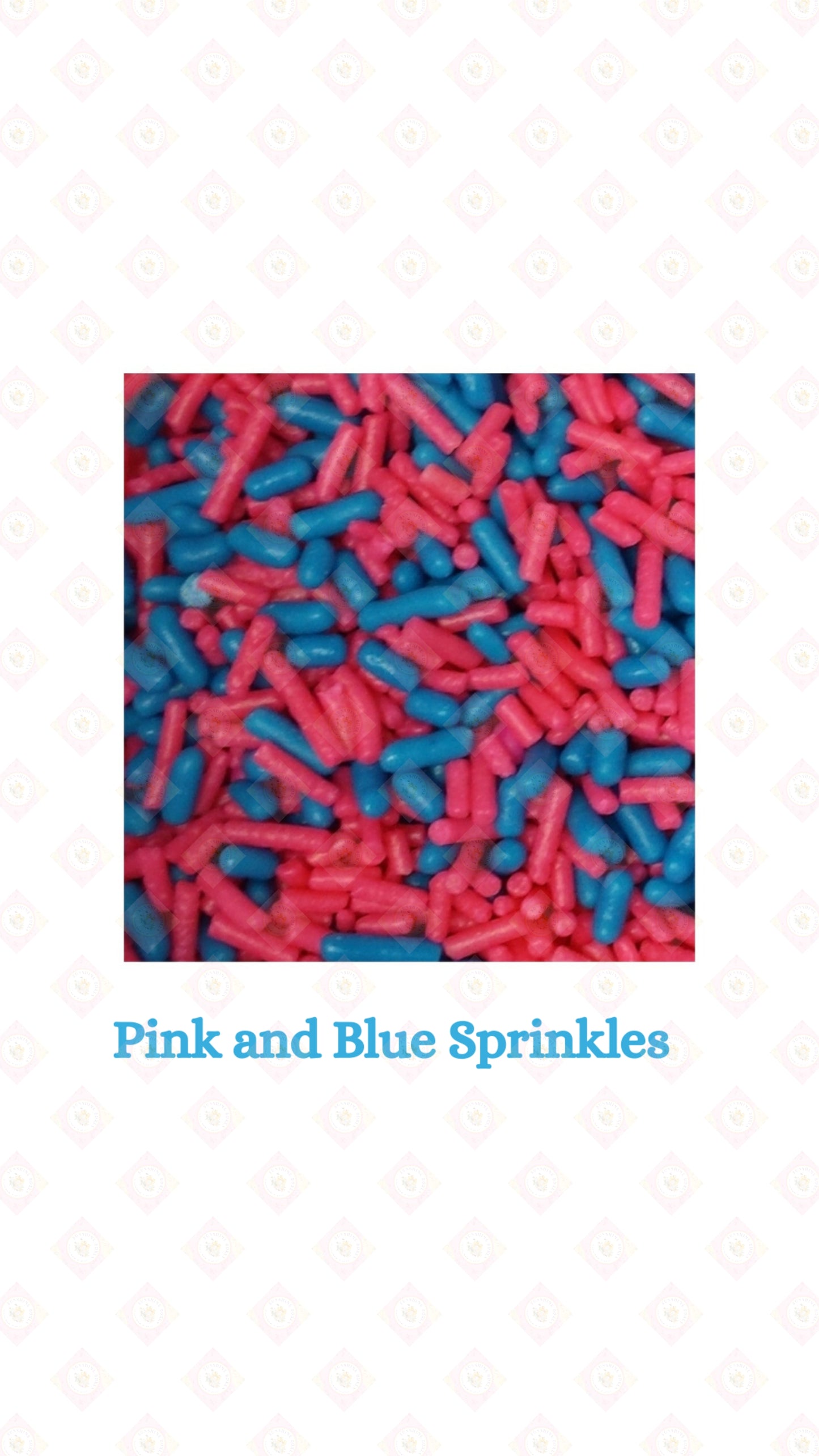 Pink and Blue Sprinkles