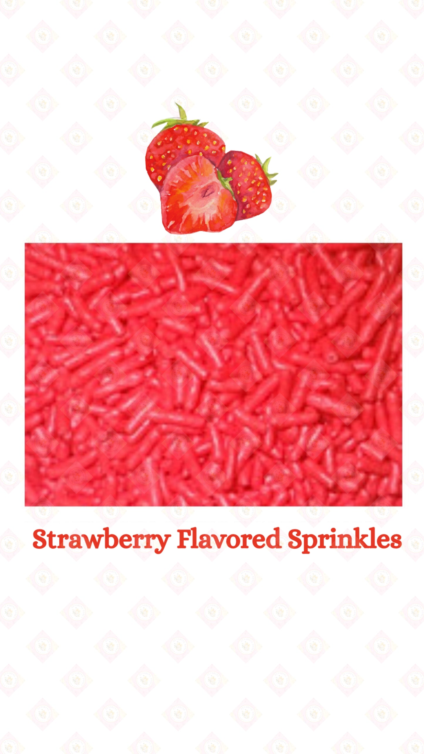 Strawberry Flavored Sprinkles