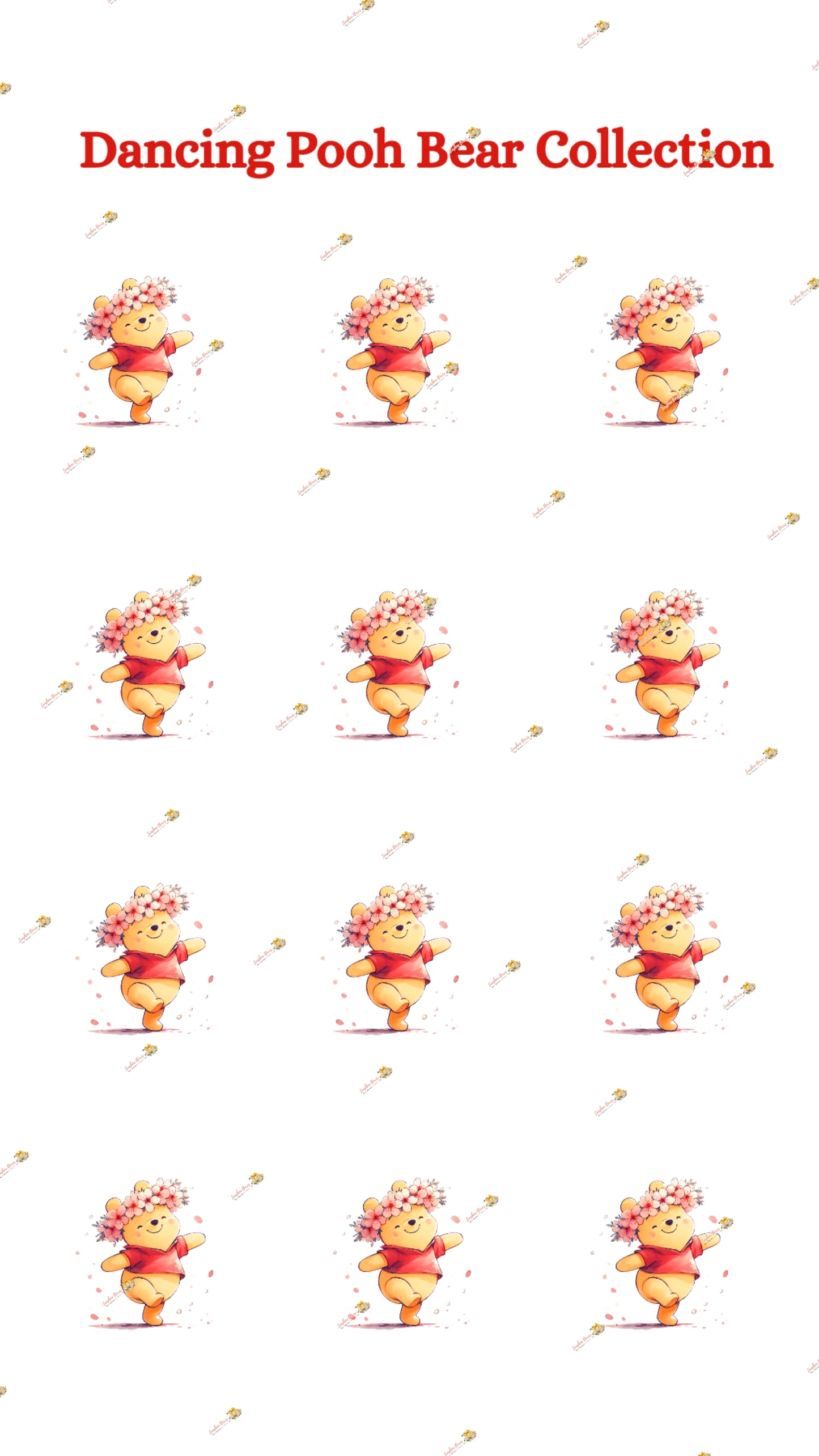 Dancing Pooh Bear Collection