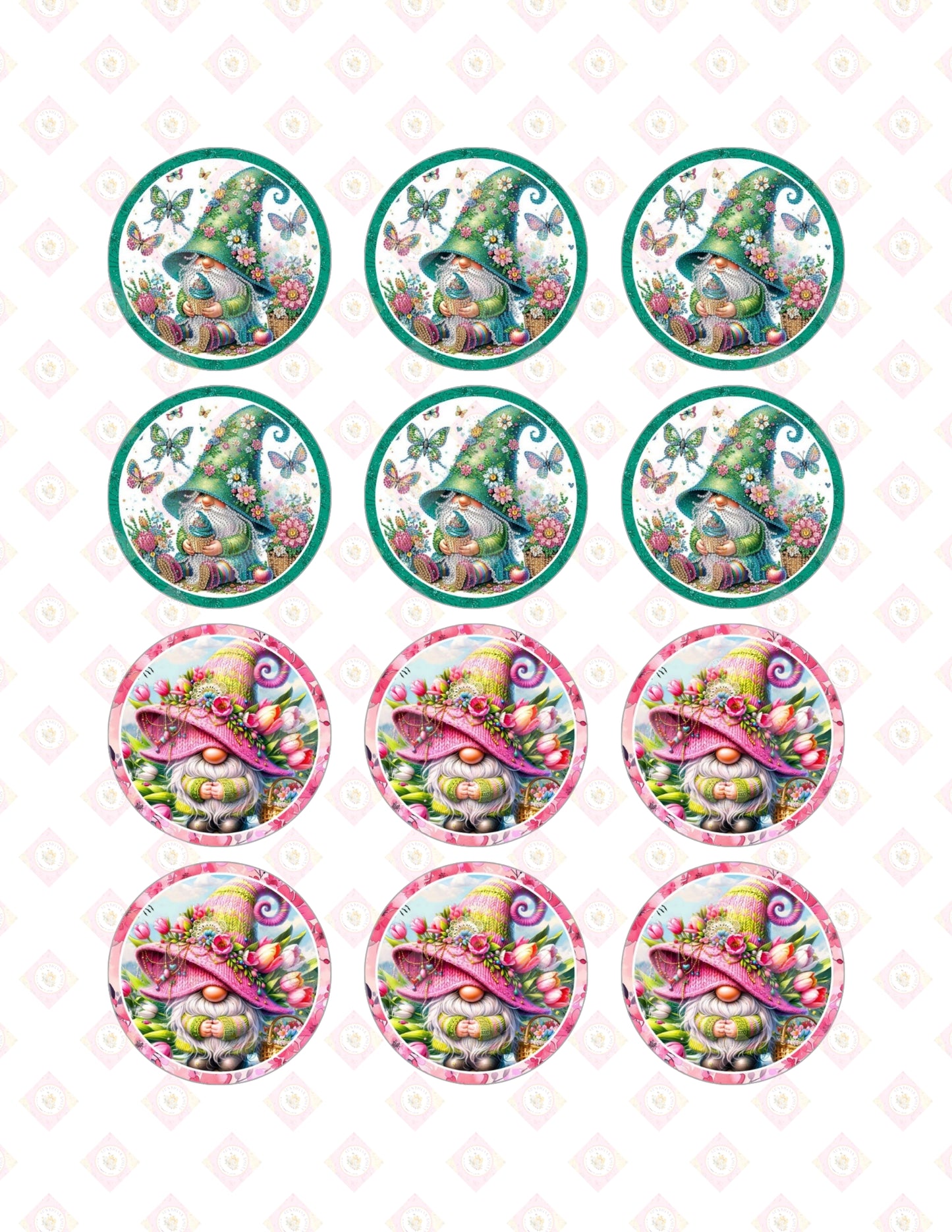 Gnome Flowers Collection