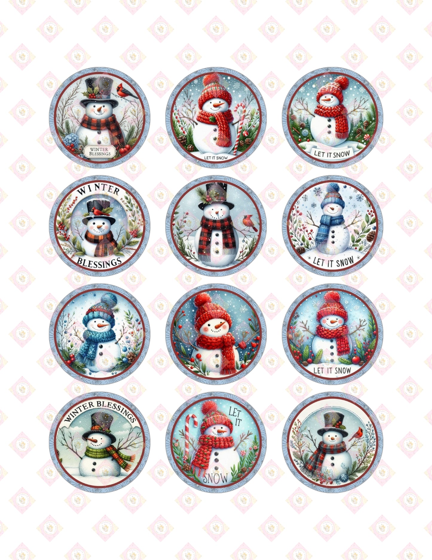 Snowman Collection 7