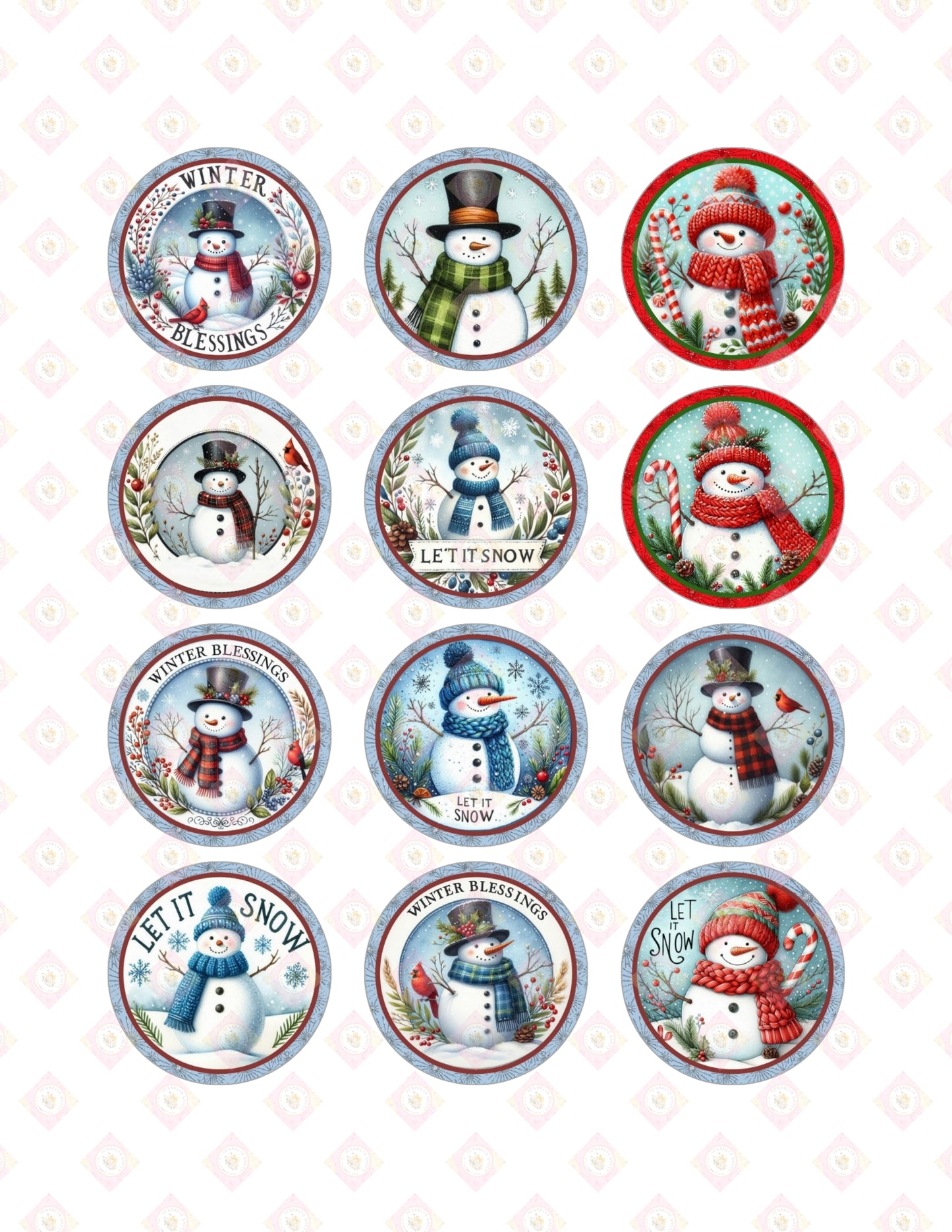 Snowman Collection 7