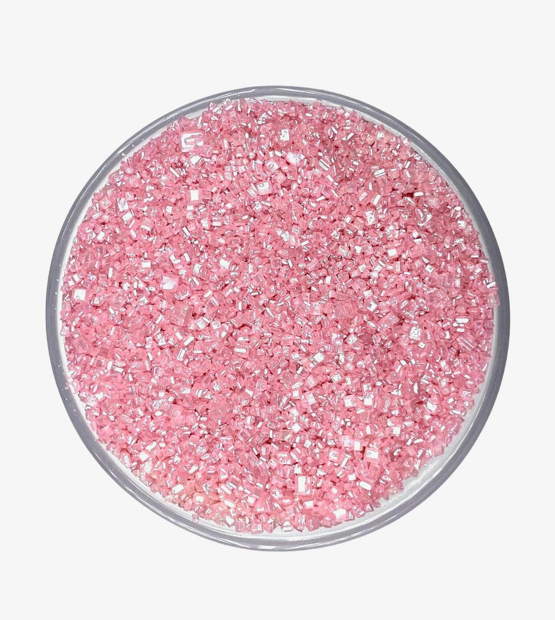 Pink Sanding Sugar for Baking, 2 oz Jar of Cake & Cookie Decorating Sugar