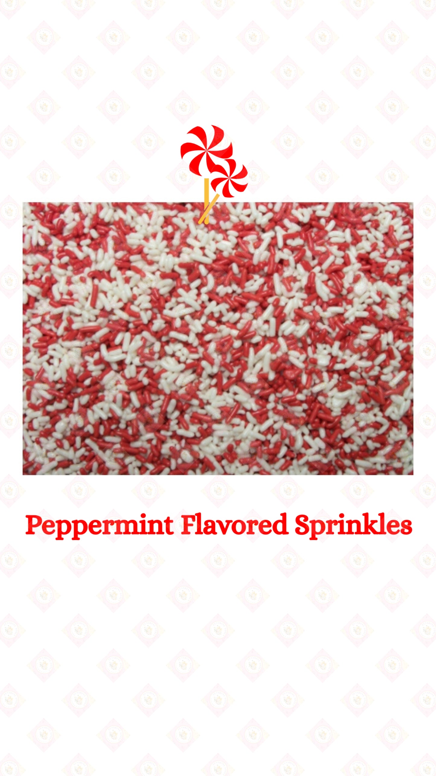 Peppermint Flavored Sprinkles