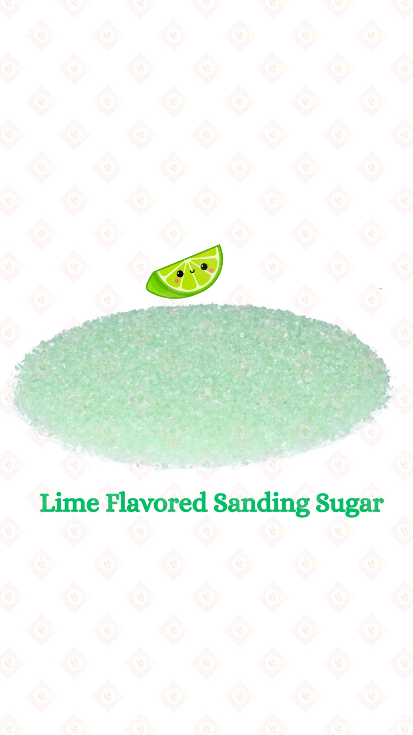 Lime Flavored Sanding Sugar