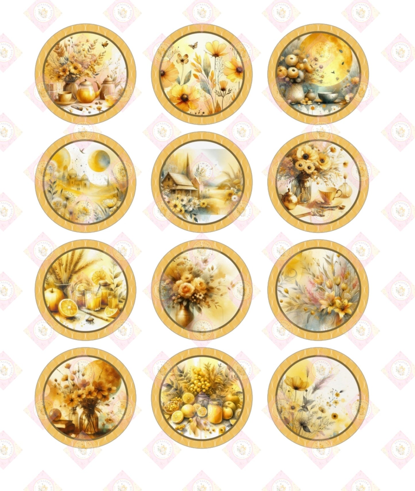 Yellow Flowers Spa Collection