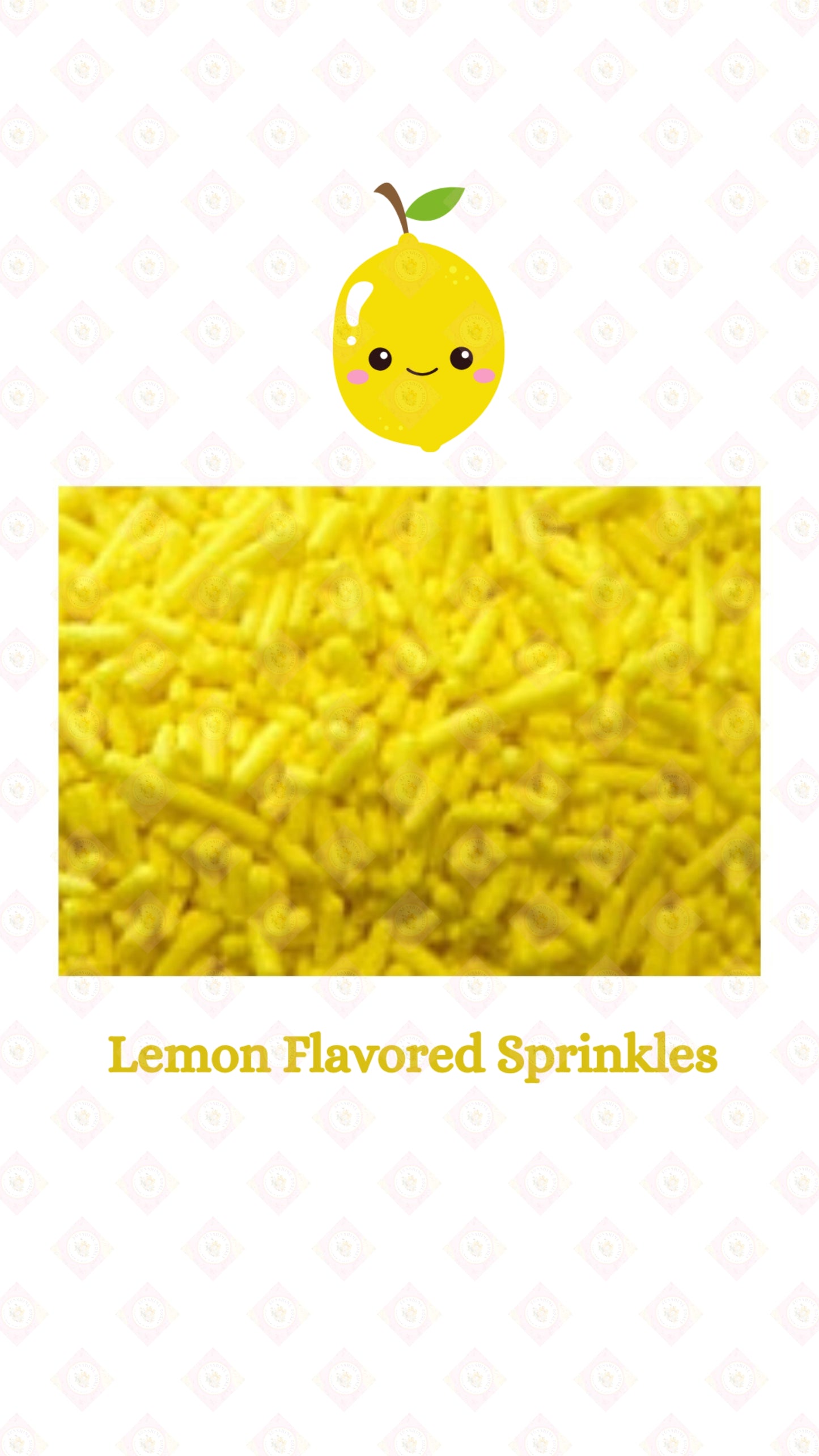 Lemon Flavored Sprinkles